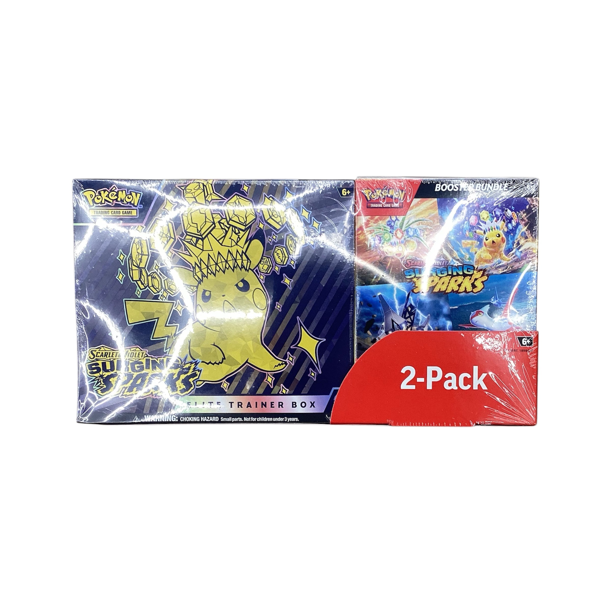 POKEMON SURGING SPARKS “2-PACK” BOX