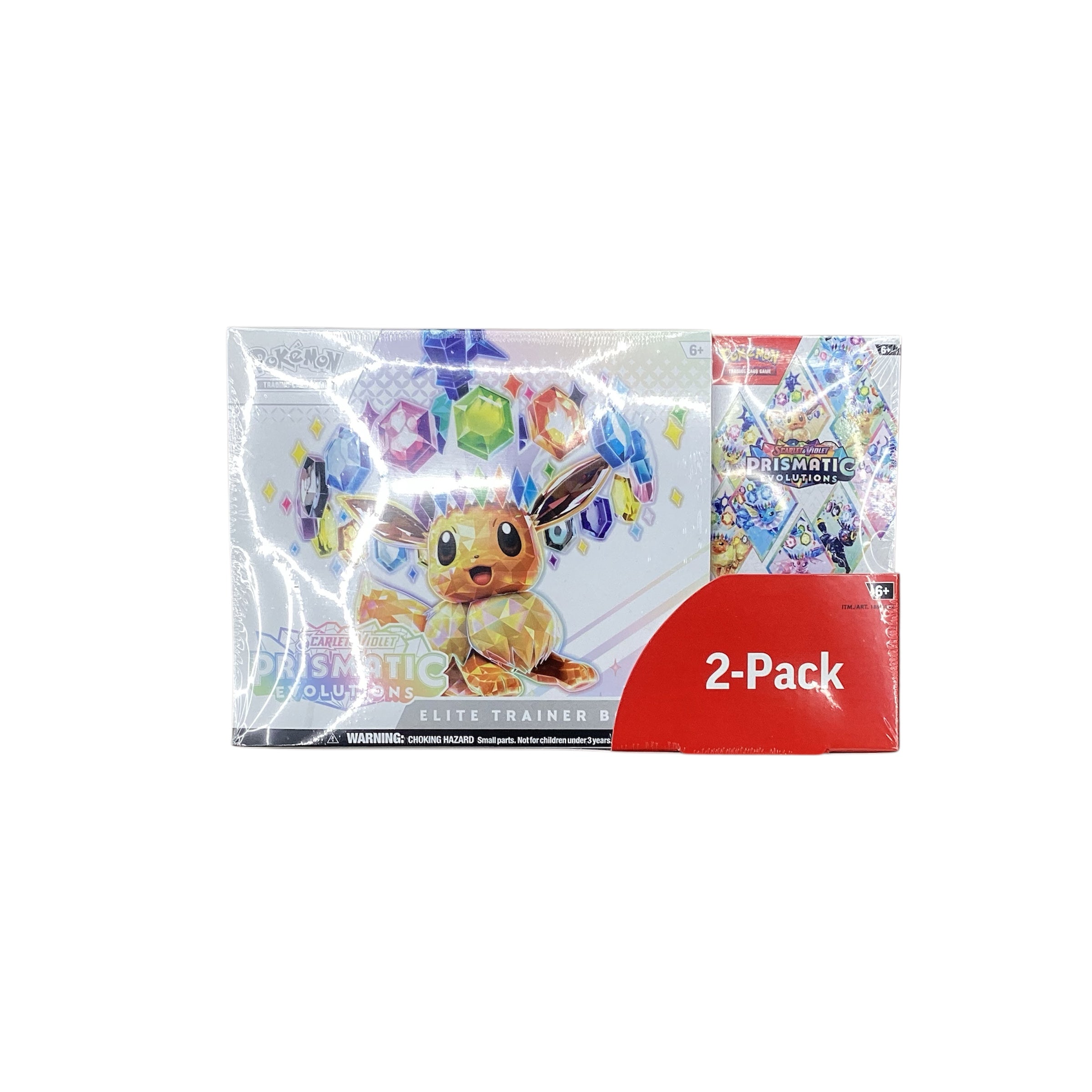 POKEMON PRISMATIC EVOLUTIONS “2-PACK” BOX
