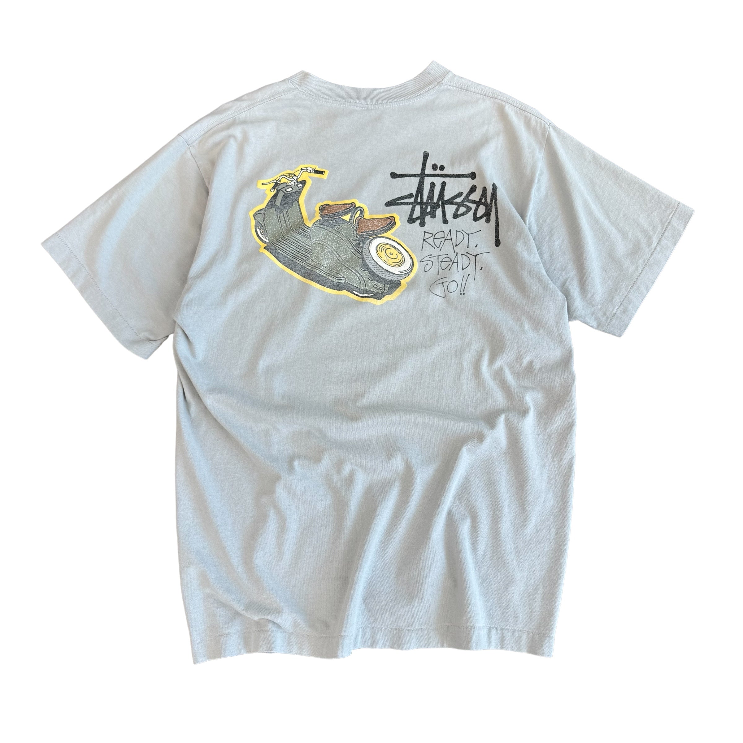 EARLY 90'S STUSSY VESPA TEE – VDTX