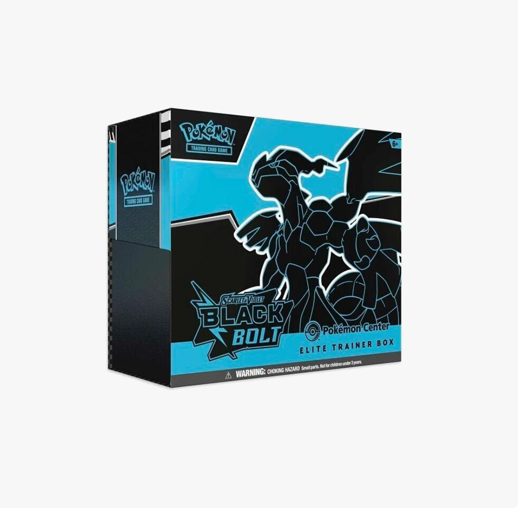 POKÉMON CENTER BLACK BOLT ELITE TRAINER BOX