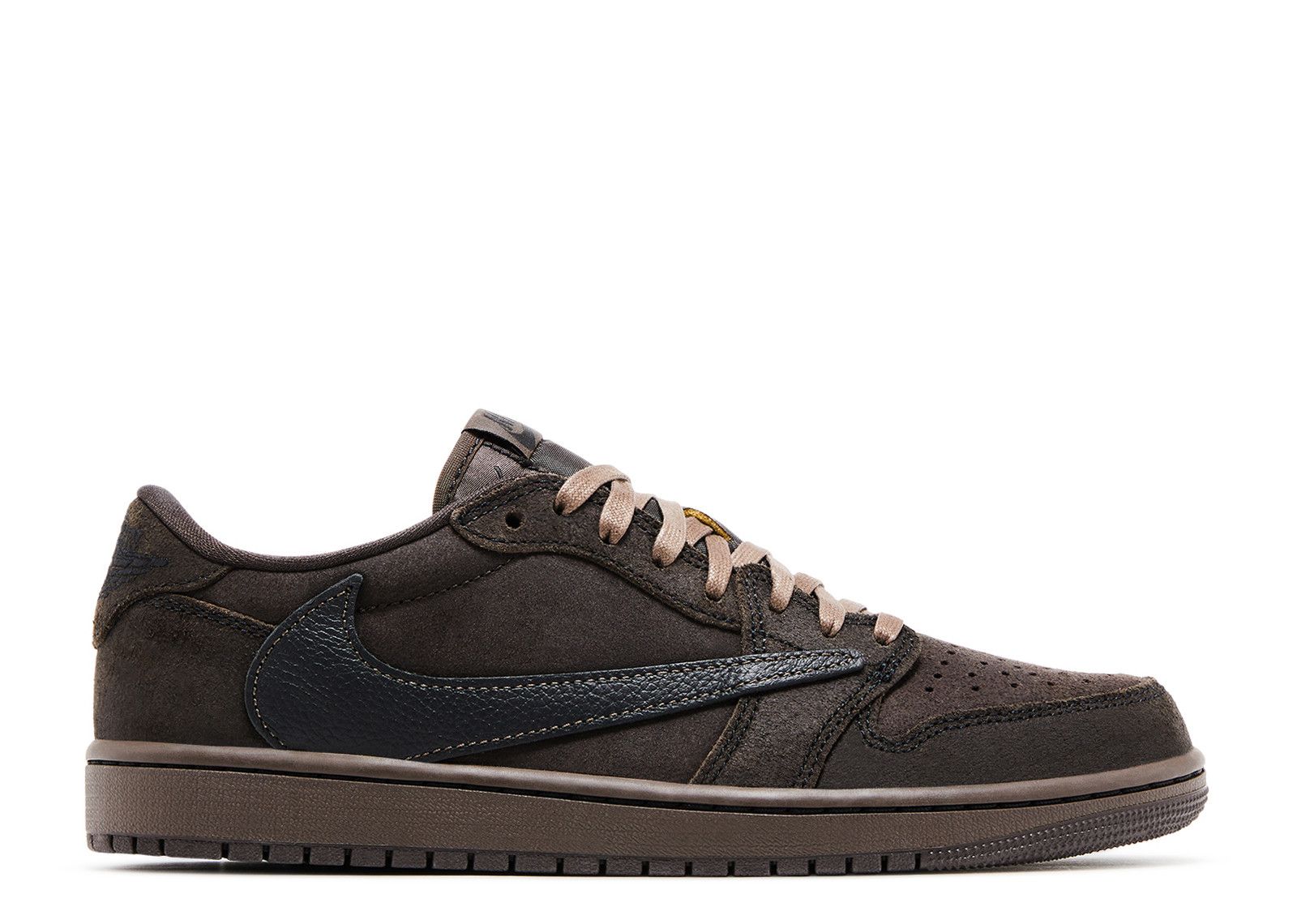 靴 TravisAirJordan1 VelvetBrownandDarkMocha AIR JORDAN 1 LOW X TRAVIS SCOTT “VELVET BROWN” – VDTX