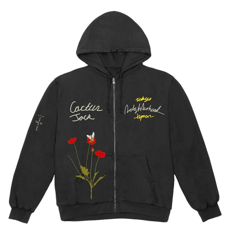 TRAVIS SCOTT CACTUS JACK X NEIGHBORHOOD CAROUSEL ZIP UP – VDTX