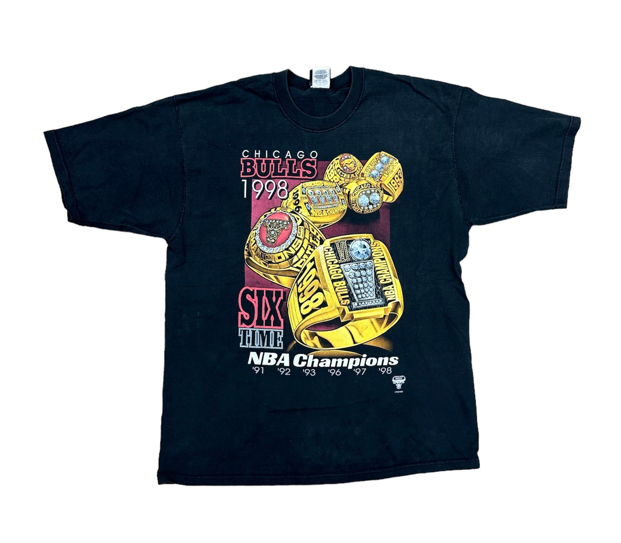 chicago bulls six rings