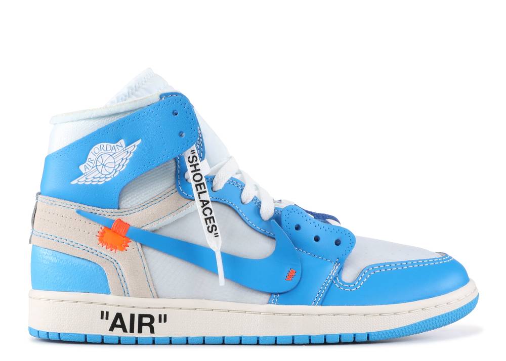 AIR JORDAN 1 X OFF-WHITE "UNIVERSITY BLUE"