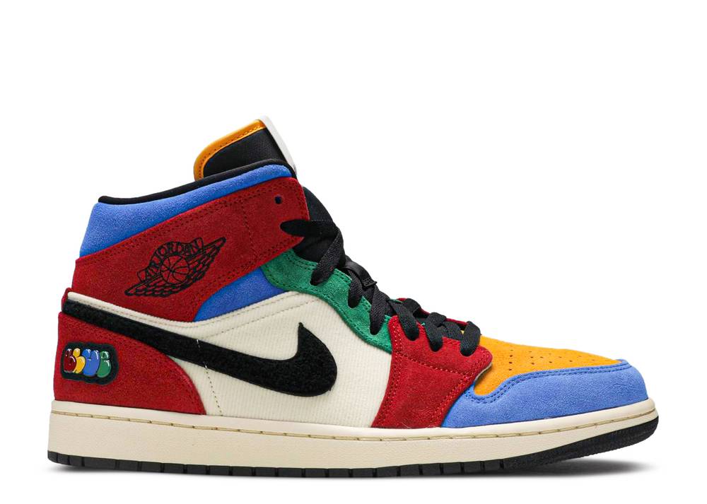 AIR JORDAN 1 MID "FEARLESS BLUE THE GREAT"