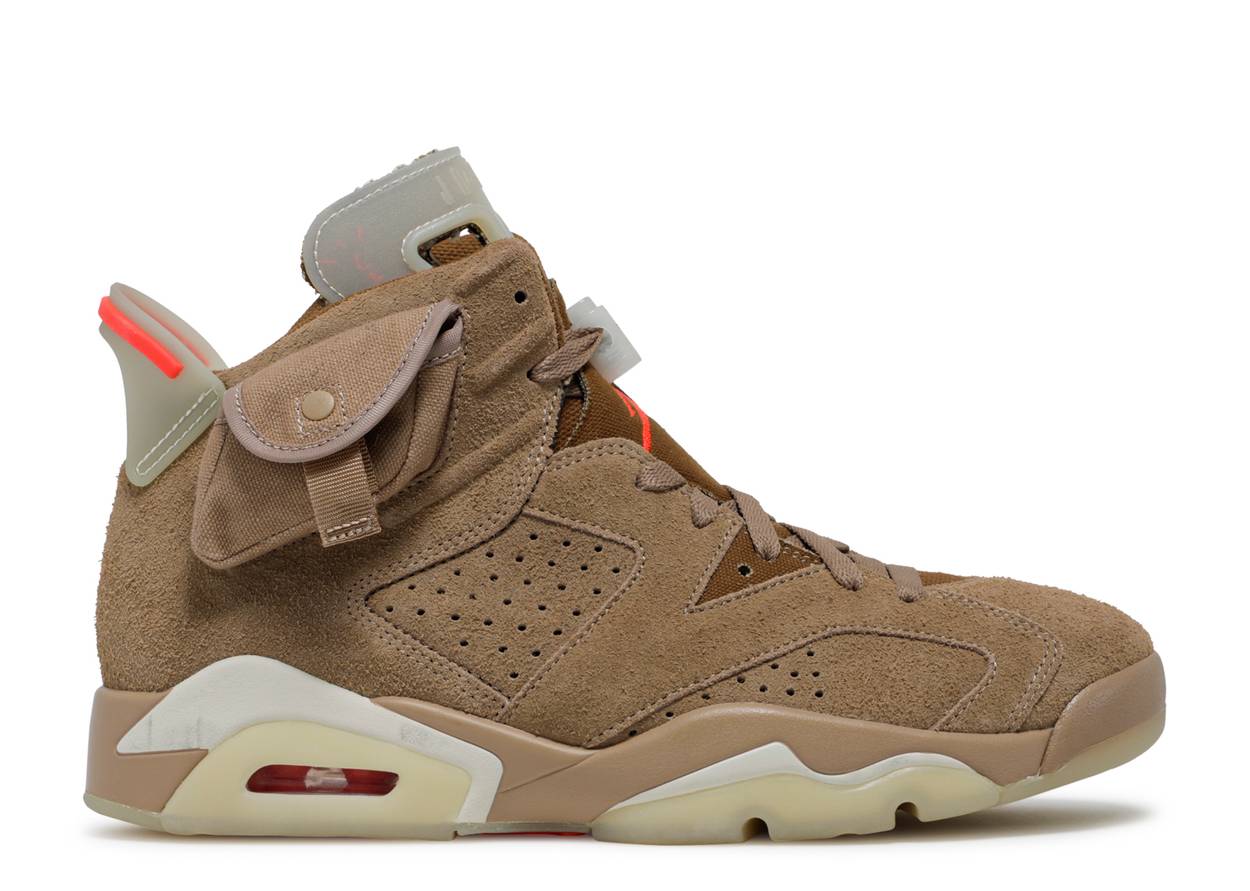 AIR JORDAN 6 X TRAVIS SCOTT "BRITISH KHAKI"