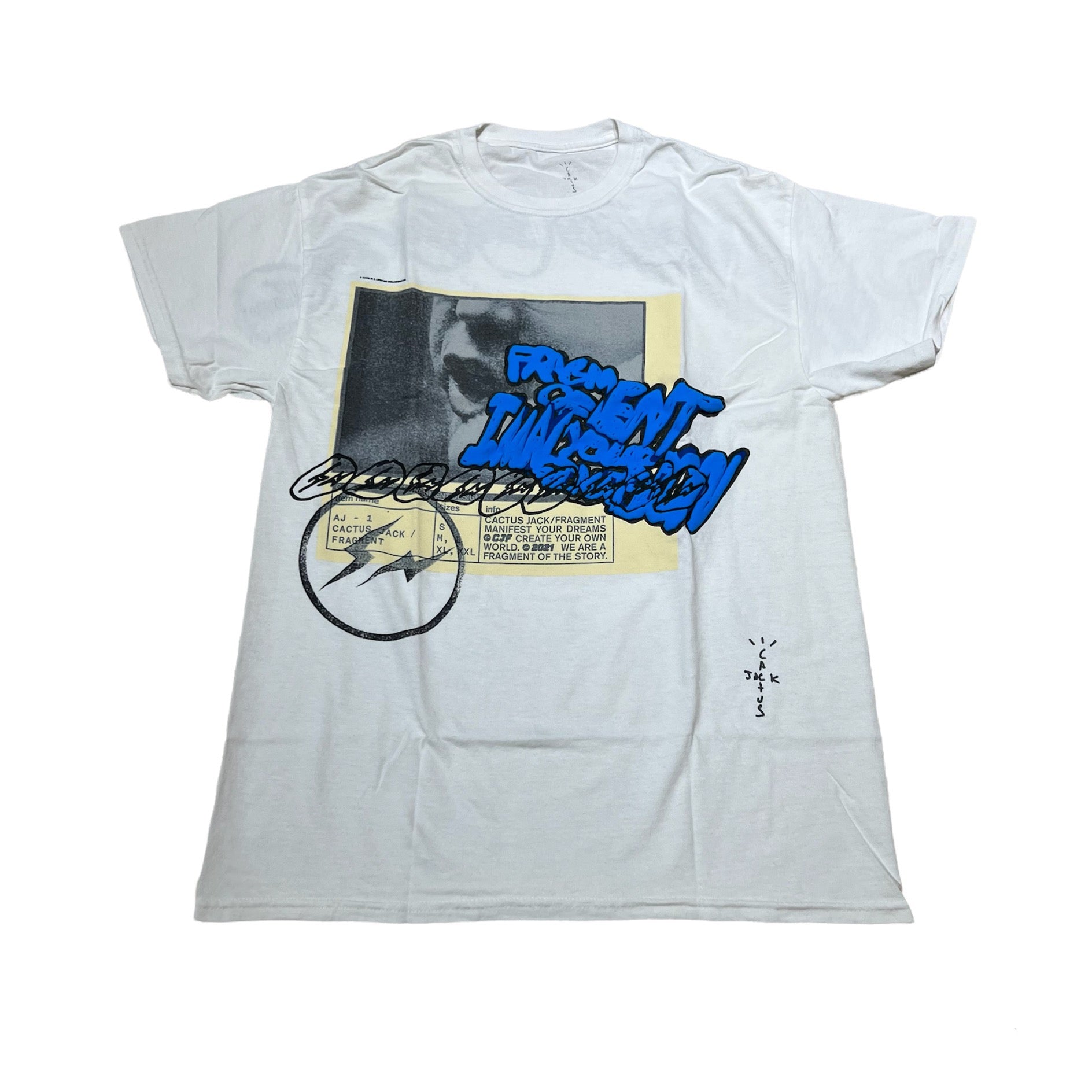 TRAVIS SCOTT X FRAGMENT MANIFEST TEE â VDTX