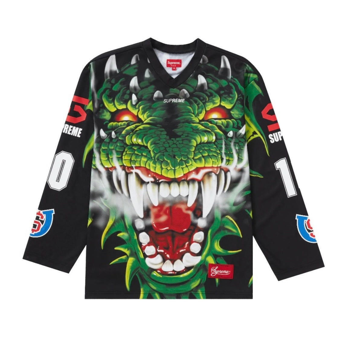 Supreme store long sleeve hockey jersey