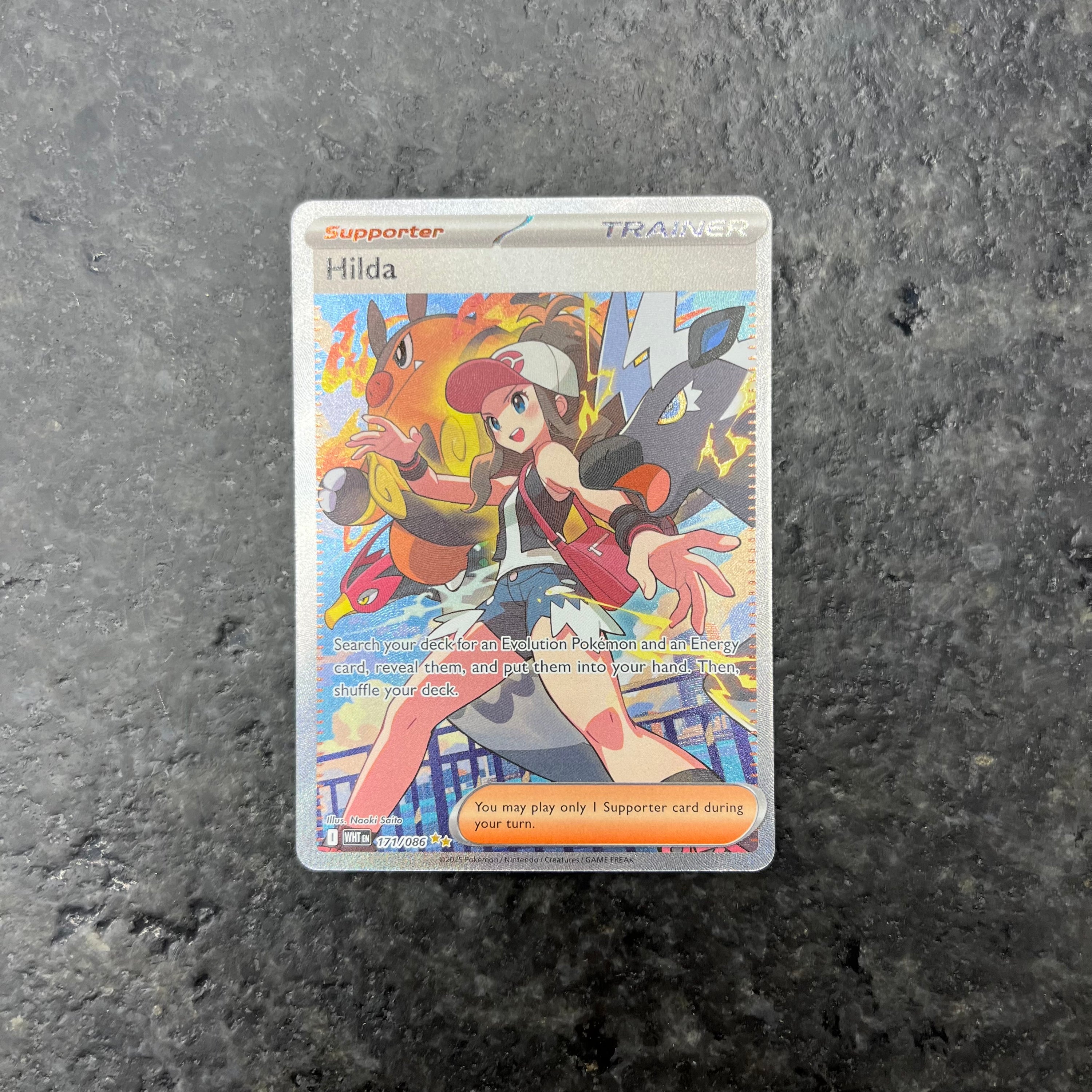 HILDA TRAINER ALT ART 171/086 (NM)