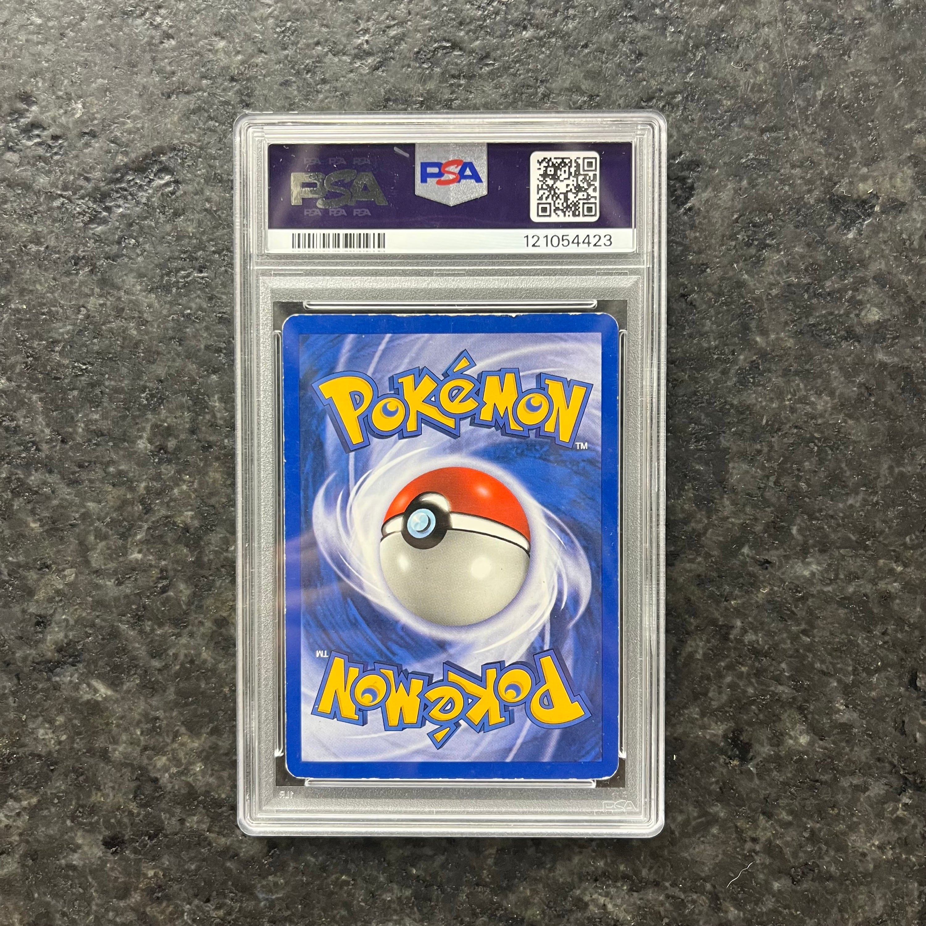 HO-OH NEO REVELATION DOUBLE HOLO ERROR 7/64 PSA 4