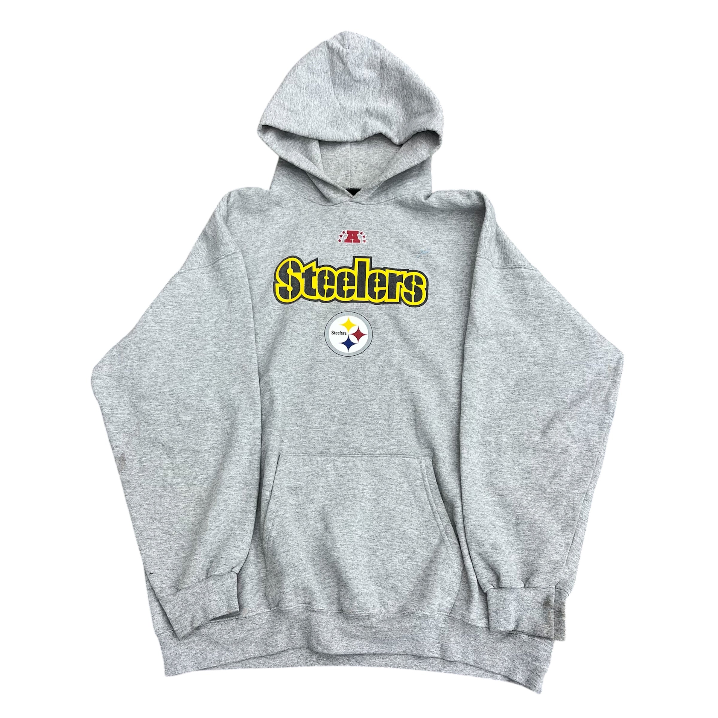 VINTAGE PITTSBURGH STEELERS LOGO HOODIE