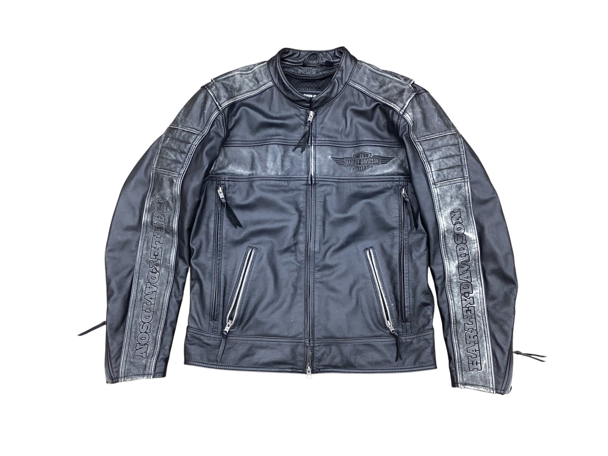90S HARLEY DAVIDSON MOTO JACKET