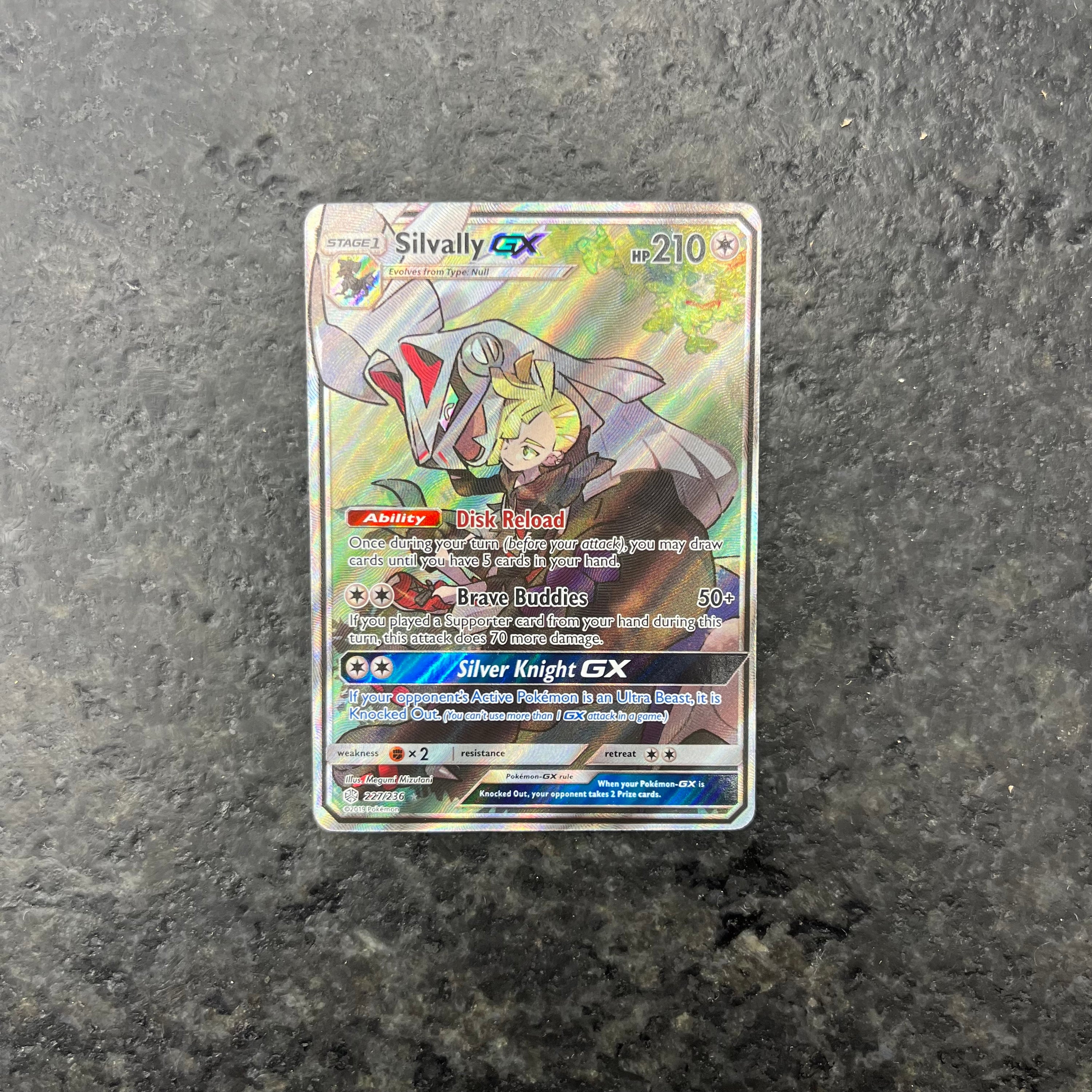 SILVALLY GX ALTERNATE ART 227/236 (NM)