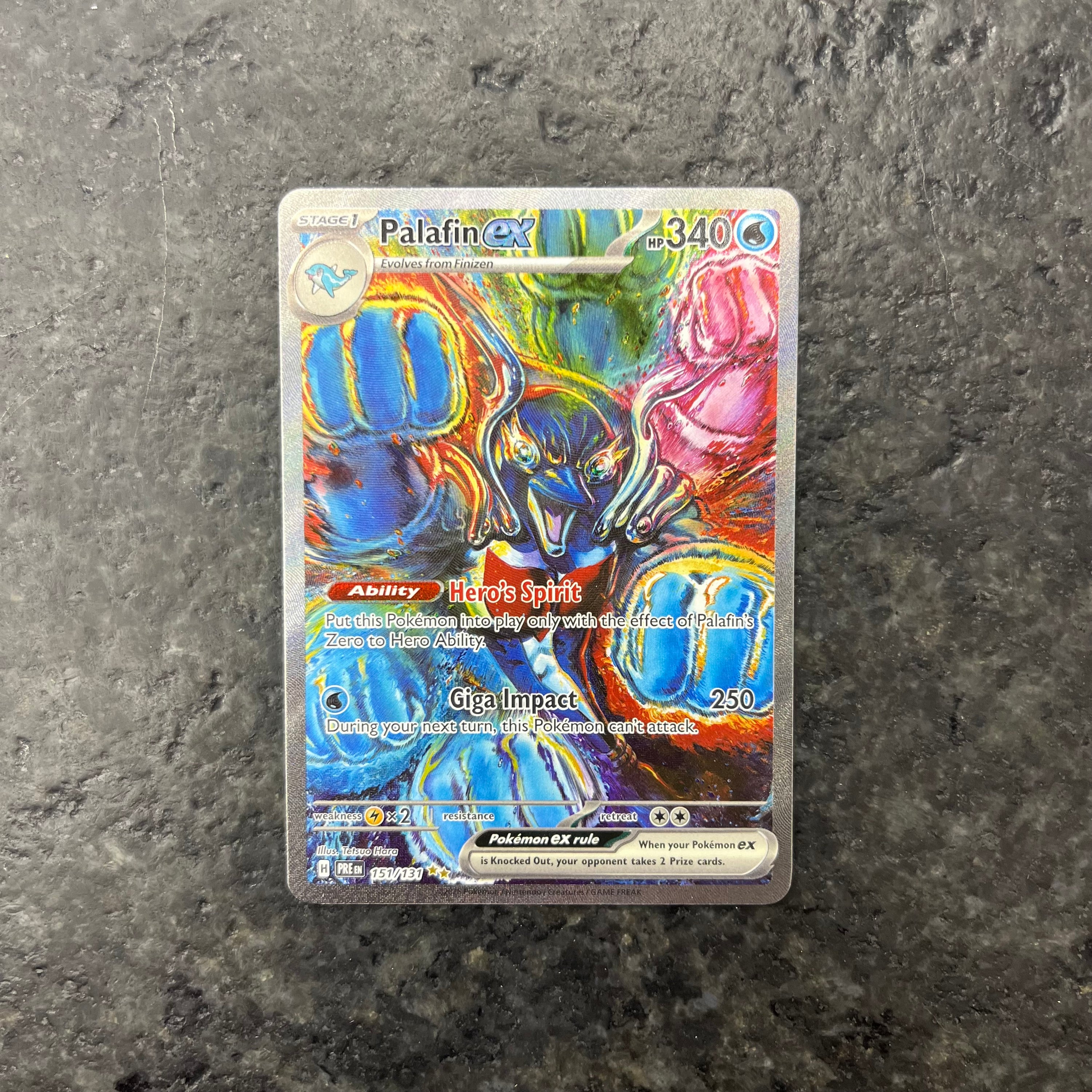 PALAFIN EX PRISMATIC EVOLUTIONS SIR 151/131 (NM)
