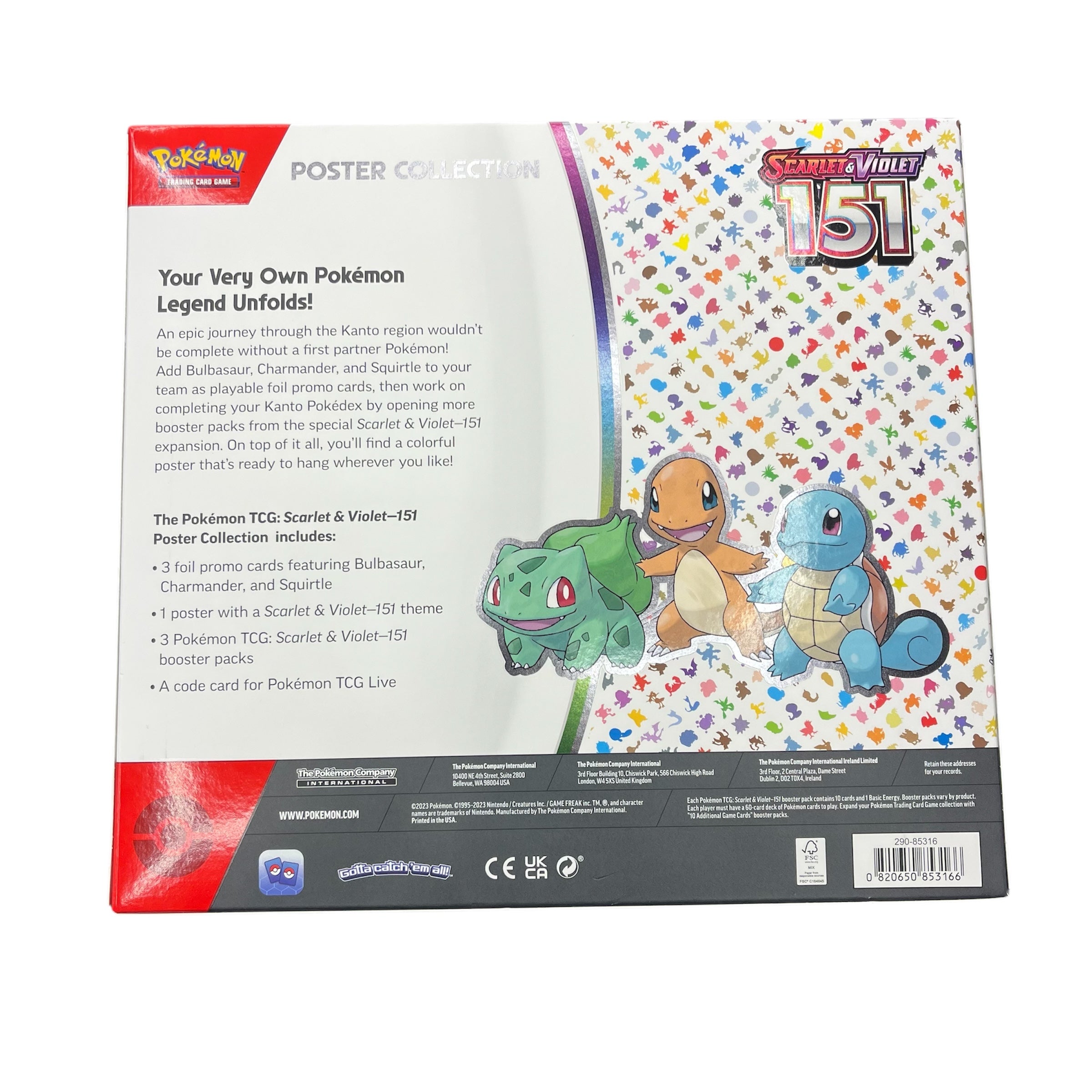 POKÉMON 151 POSTER COLLECTION