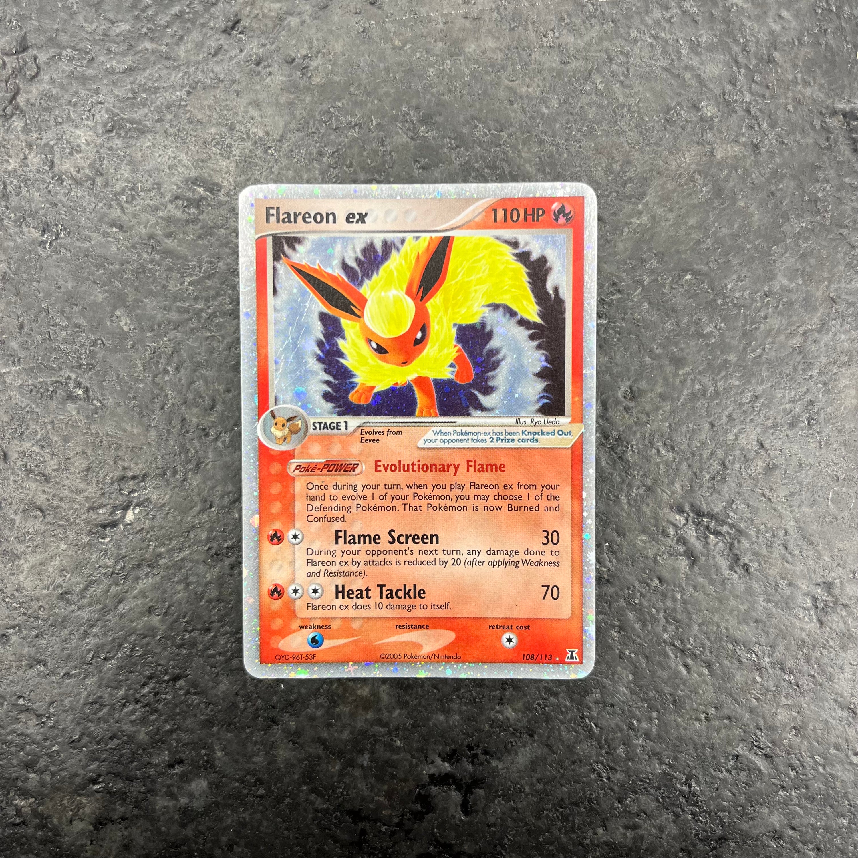 FLAREON EX DELTA SPECIES 108/113 (MP)