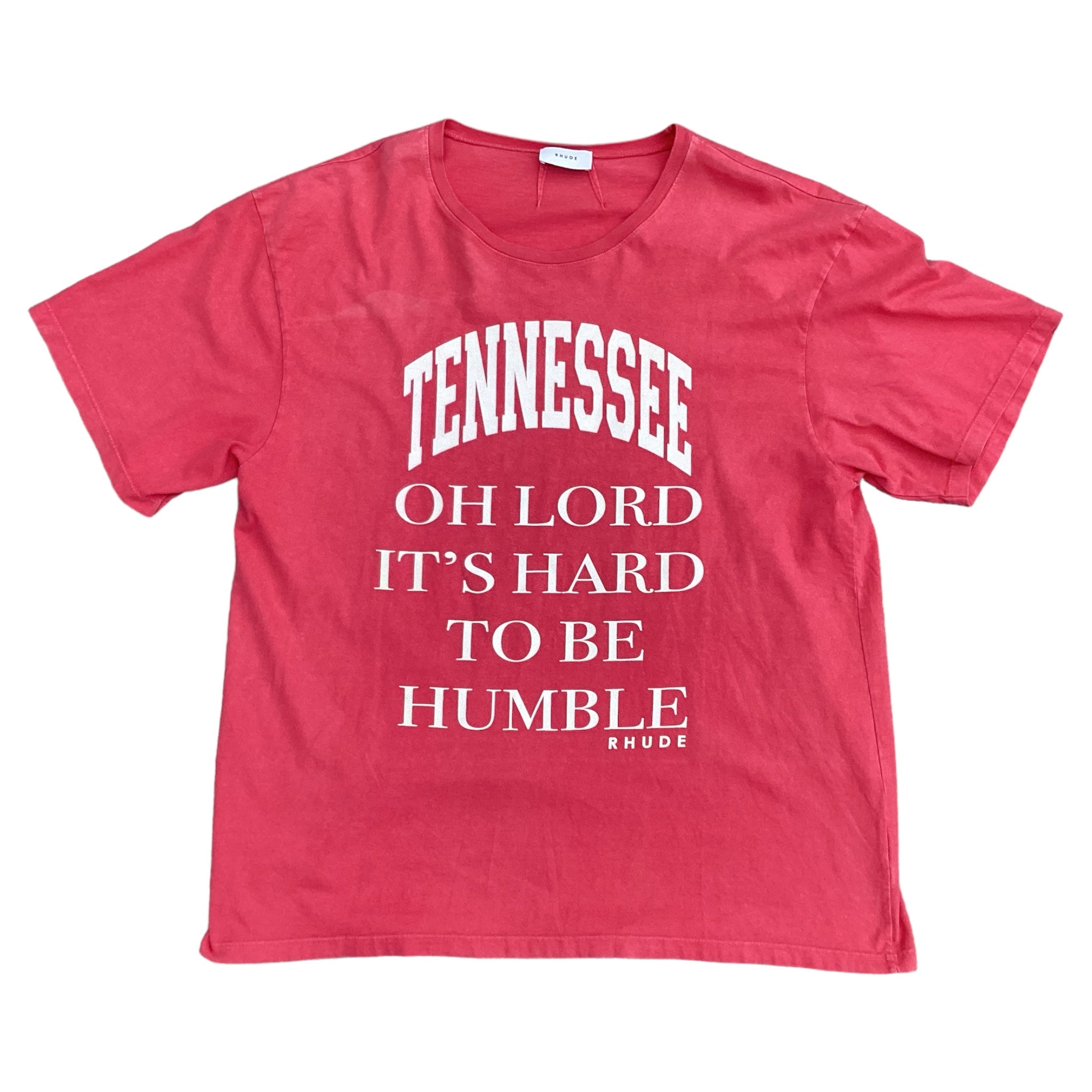 RHUDE TENNESSEE TEE - RED