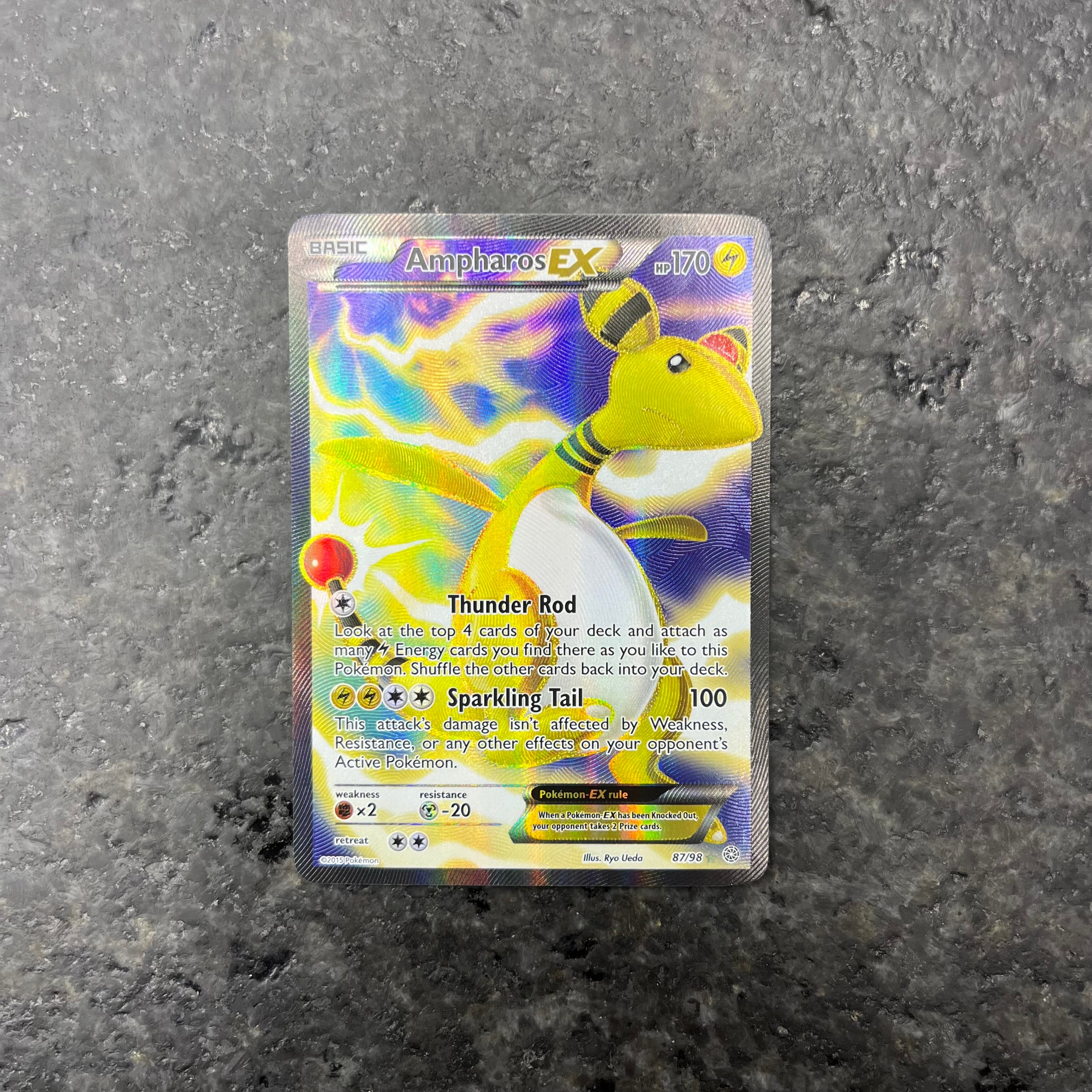 AMPHAROS EX FULL ART 87/98 (LP)