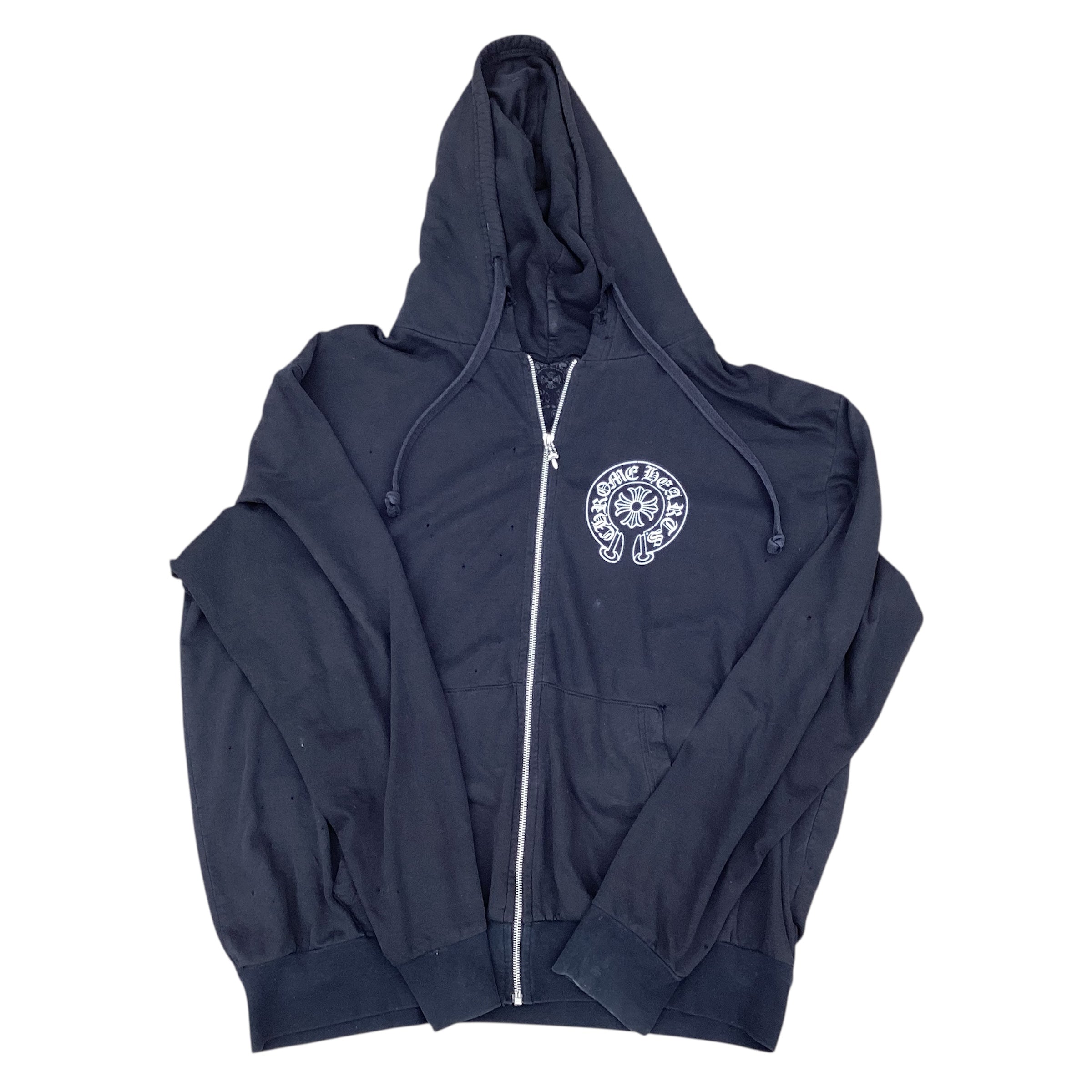 VINTAGE CHROME HEARTS LOS ANGELES EXCLUSIVE ZIP UP HOODIE