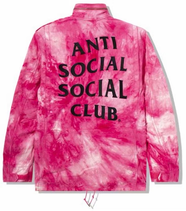 ANTI SOCIAL SOCIAL CLUB X ALPHA INDUSTRIES M-65 JACKET “TIE DYE PINK”