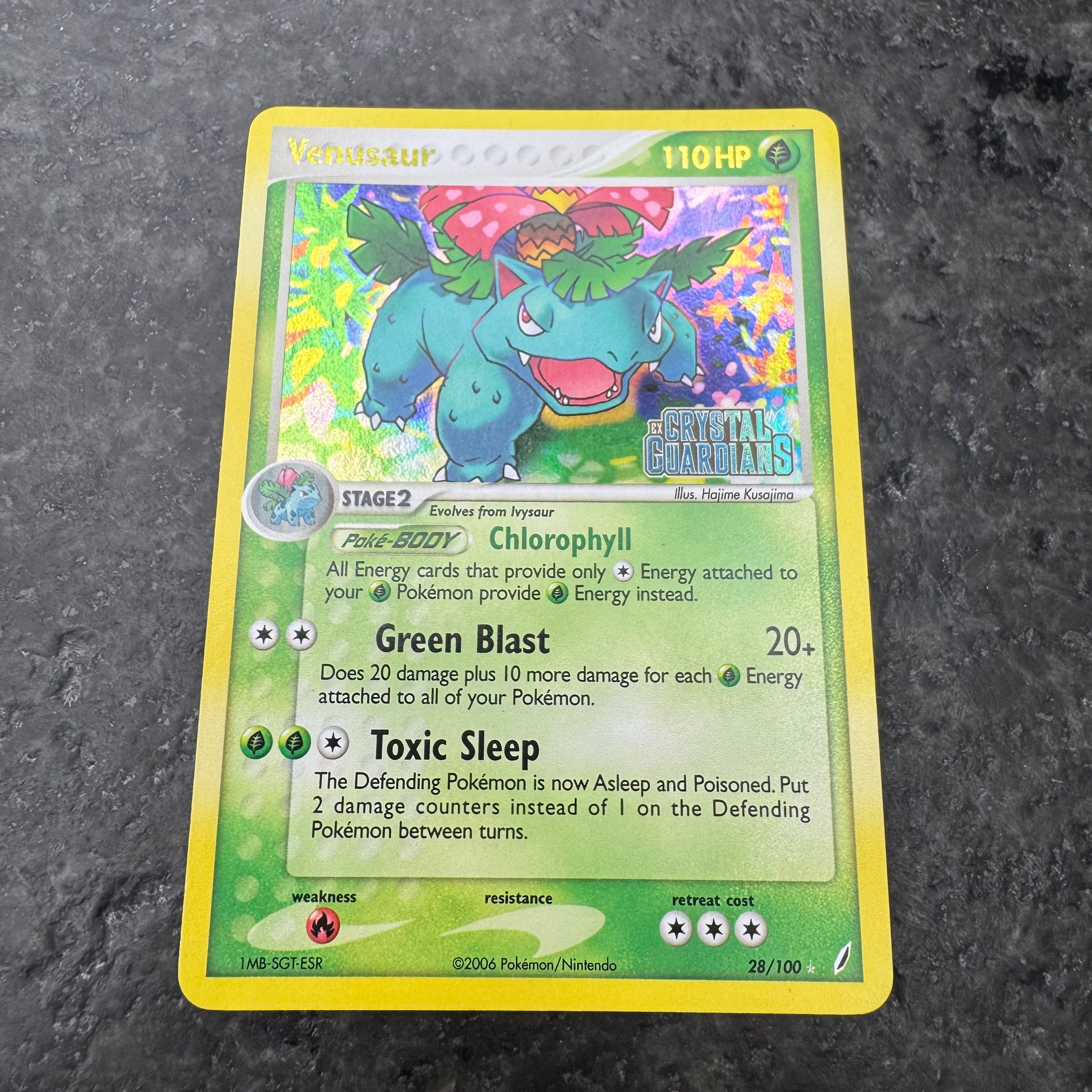 VENUSAUR CRYSTAL GUARDIANS REVERSE HOLO (LP)