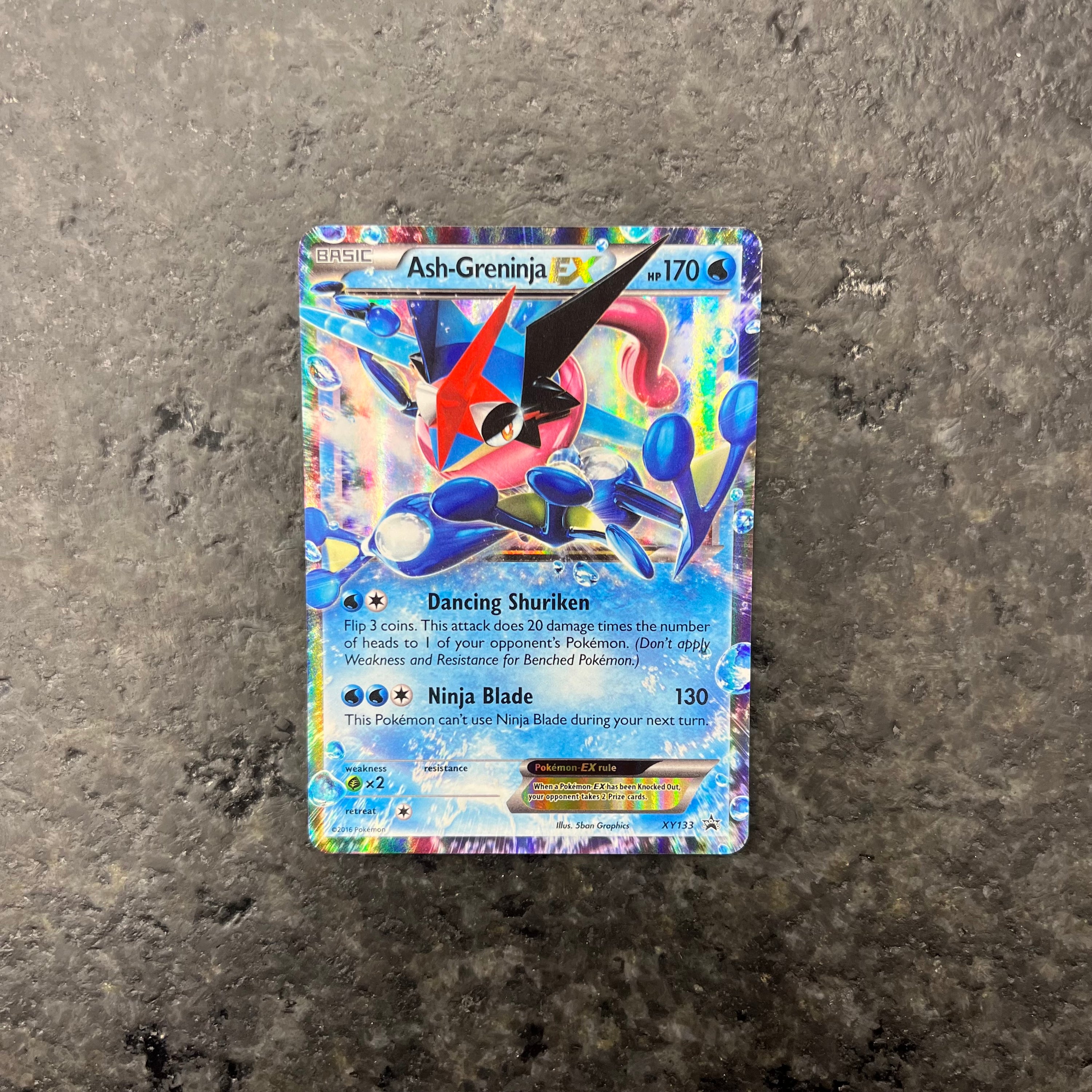 ASH-GRENINJA EX XY133 PROMO (VLP)