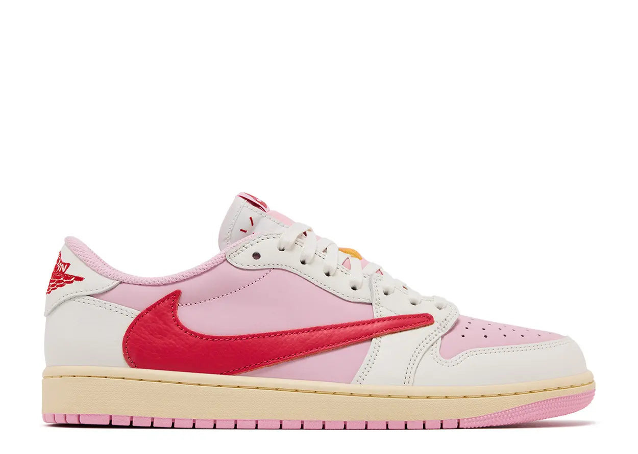 JORDAN 1 RETRO LOW OG SP “TRAVIS SCOTT SAIL TROPICAL PINK”