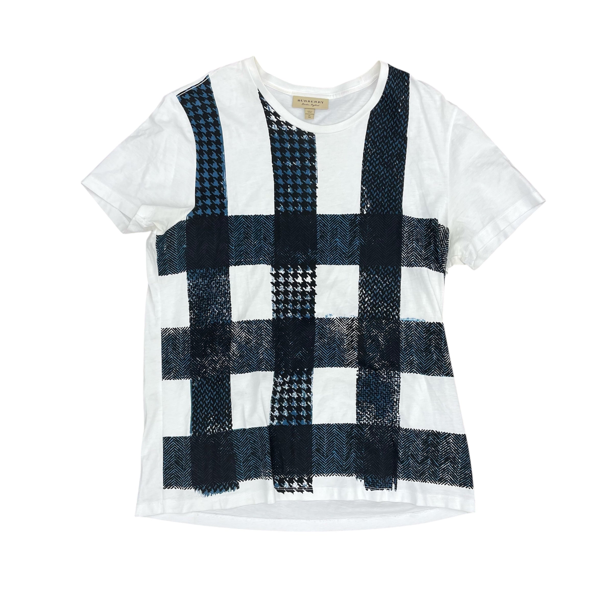 BURBERRY STRIPE PRINT TEE