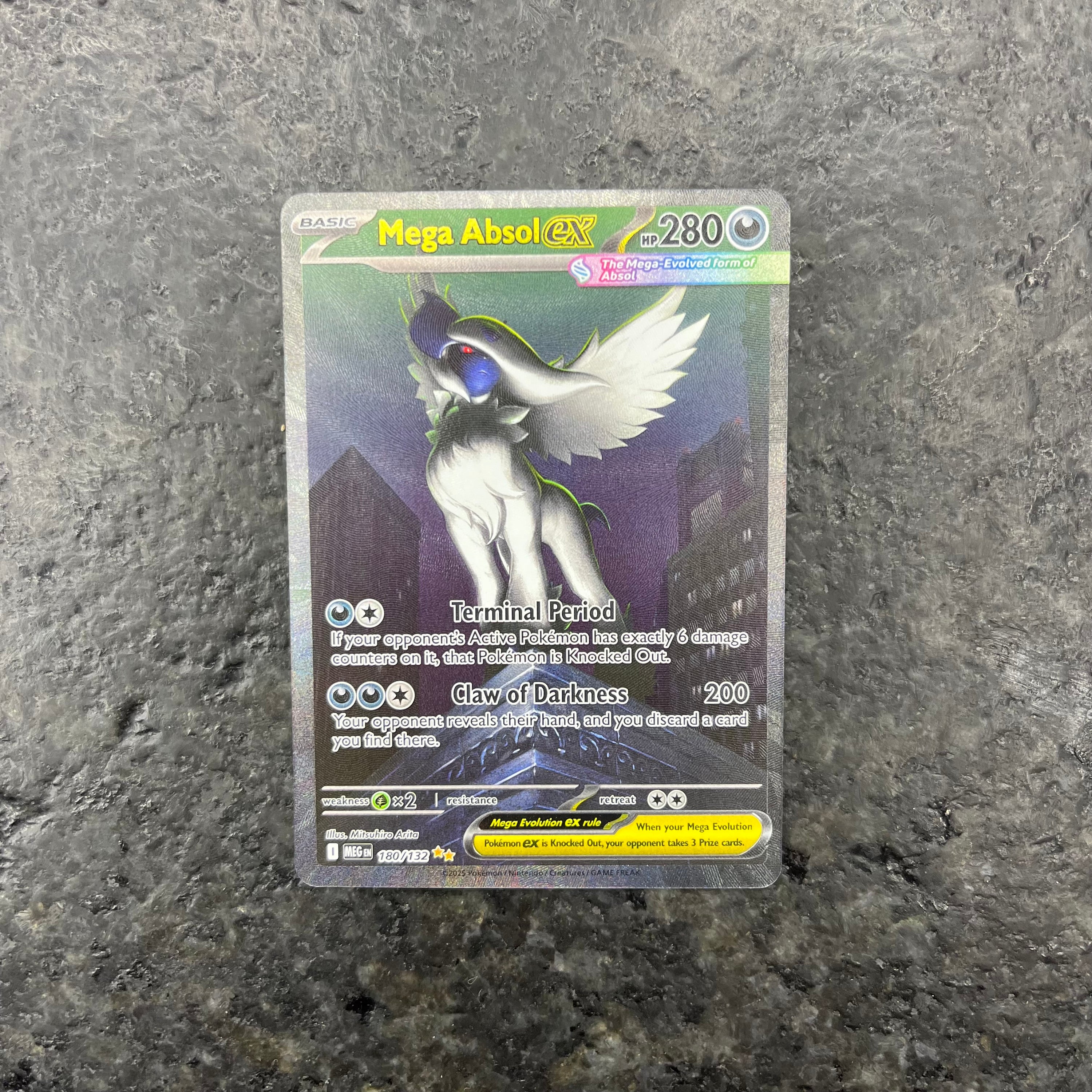 MEGA ABSOL EX MEGA EVOLUTION SIR 180/132 (NM)