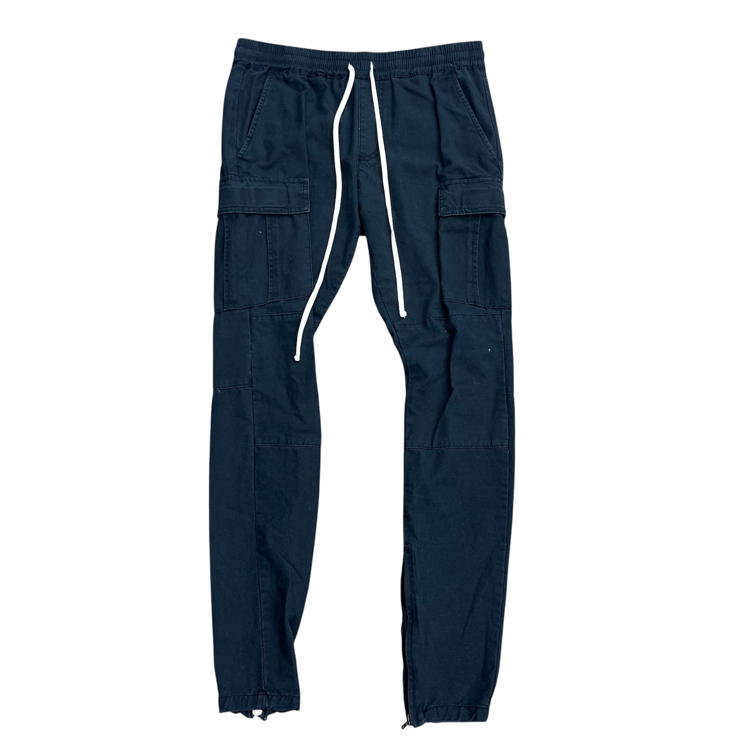 FEAR OF GOD ESSENTIALS BLACK CARGO SWEATPANTS