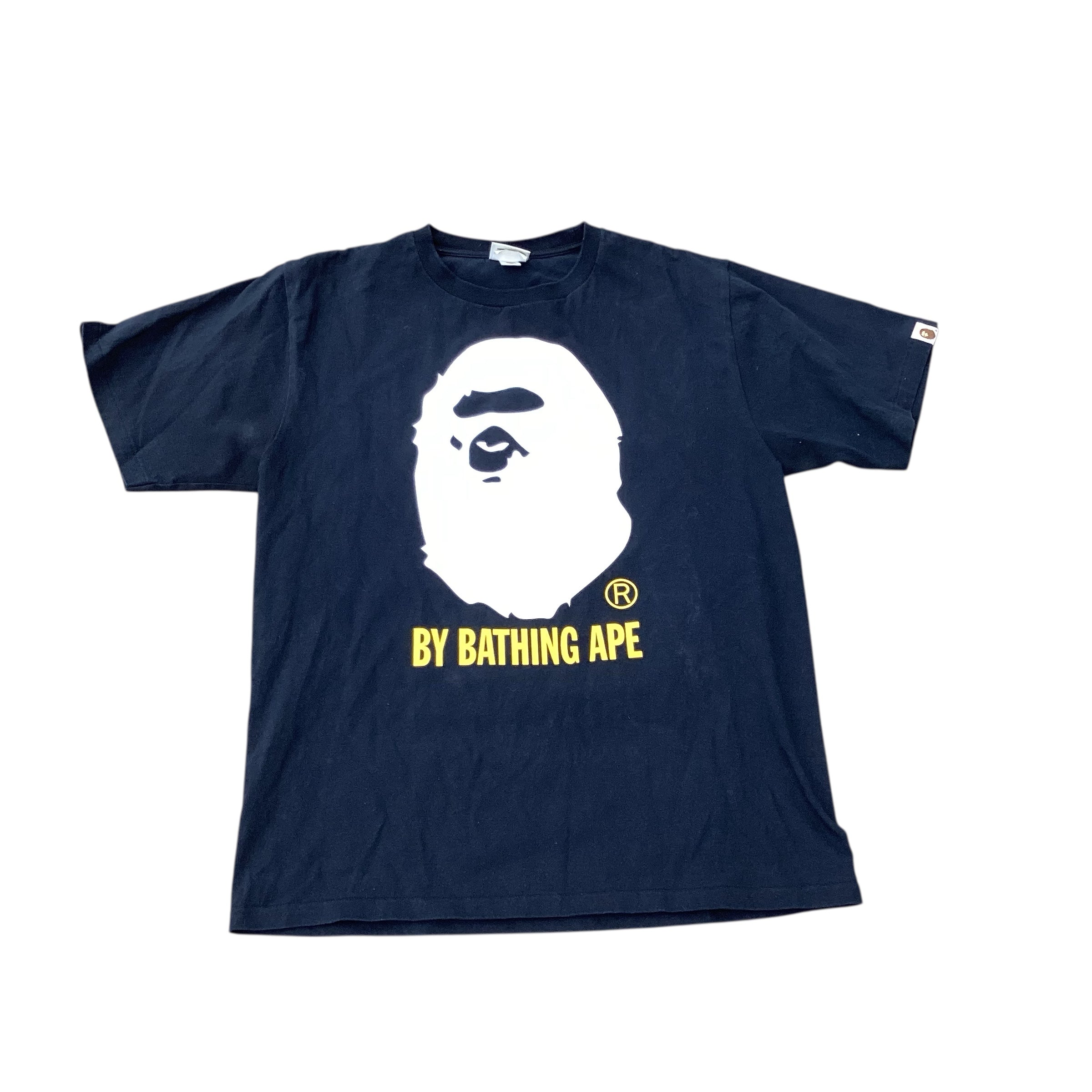 BAPE BY BATHING APE LOGO TEE BLACK