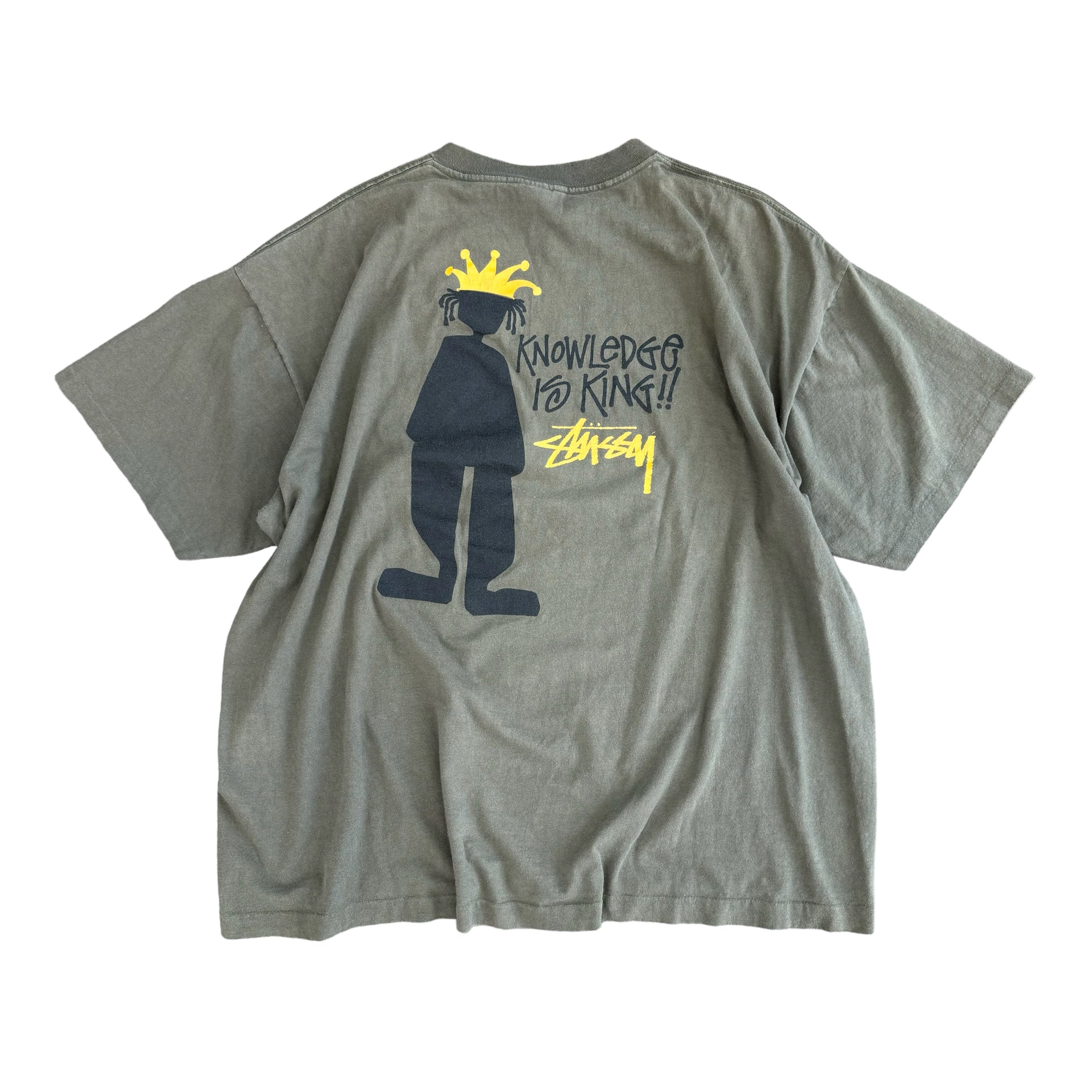 90’S STUSSY KNOWLEDGE IS KING TEE