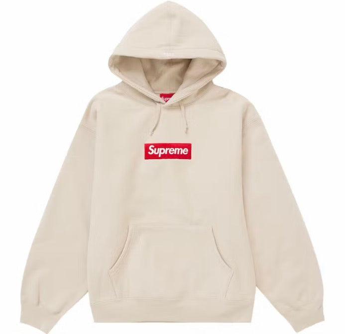 SUPREME BOX LOGO HOODED SWEATSHIRT “STONE” (FW24)