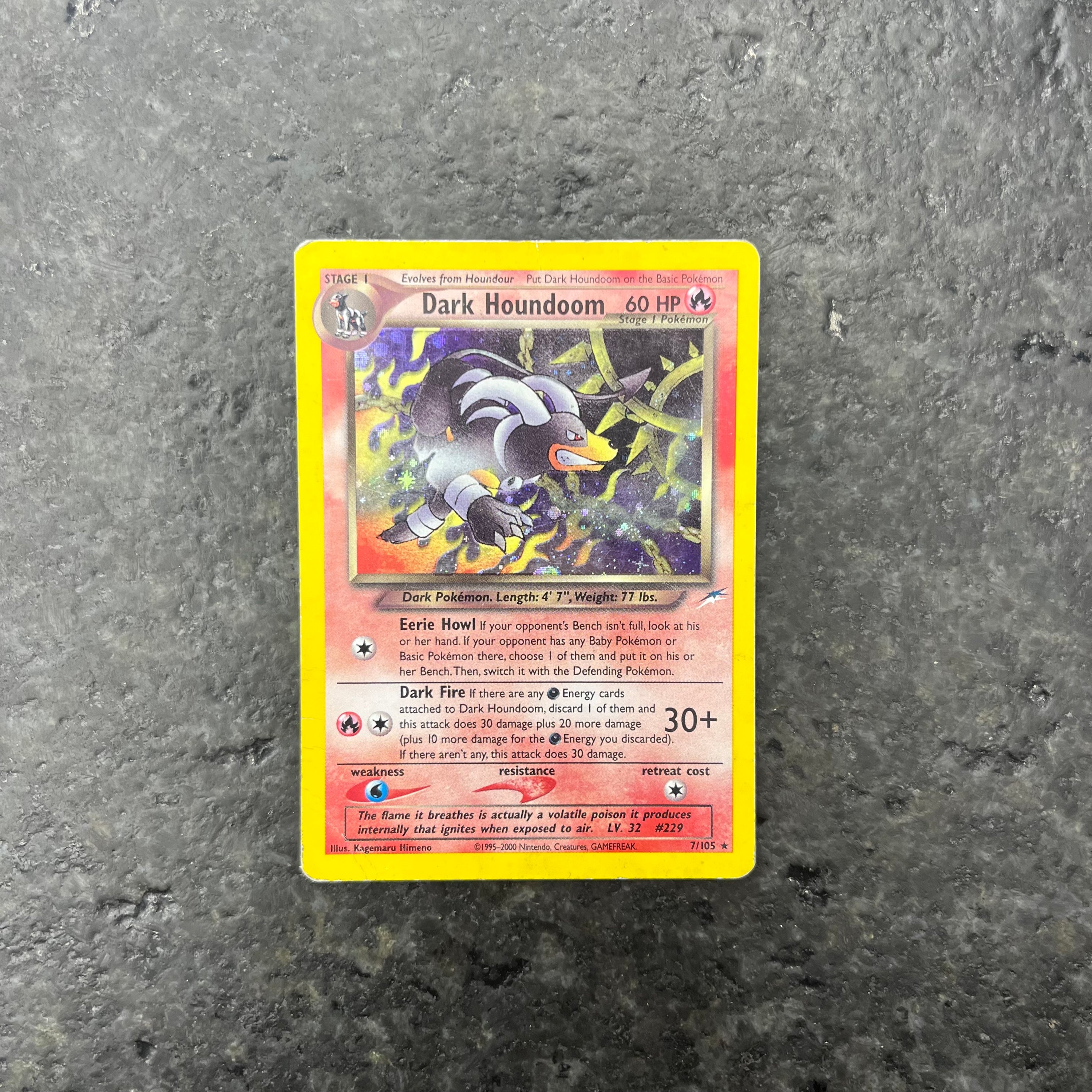 DARK HOUNDOOM NEO DESTINY HOLO 7/105 (HP)