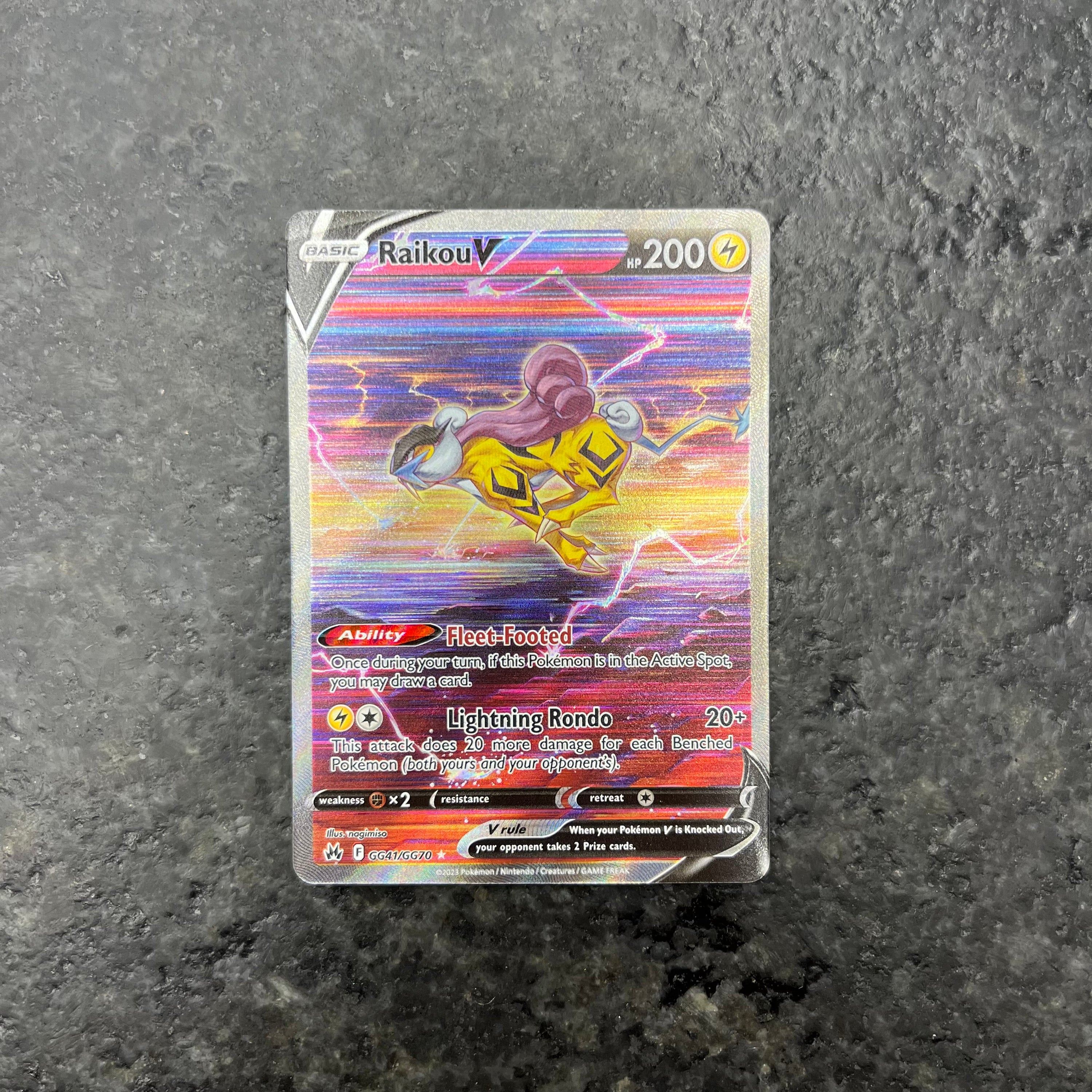 RAIKOU V ALT ART GG41/GG70 (NM)