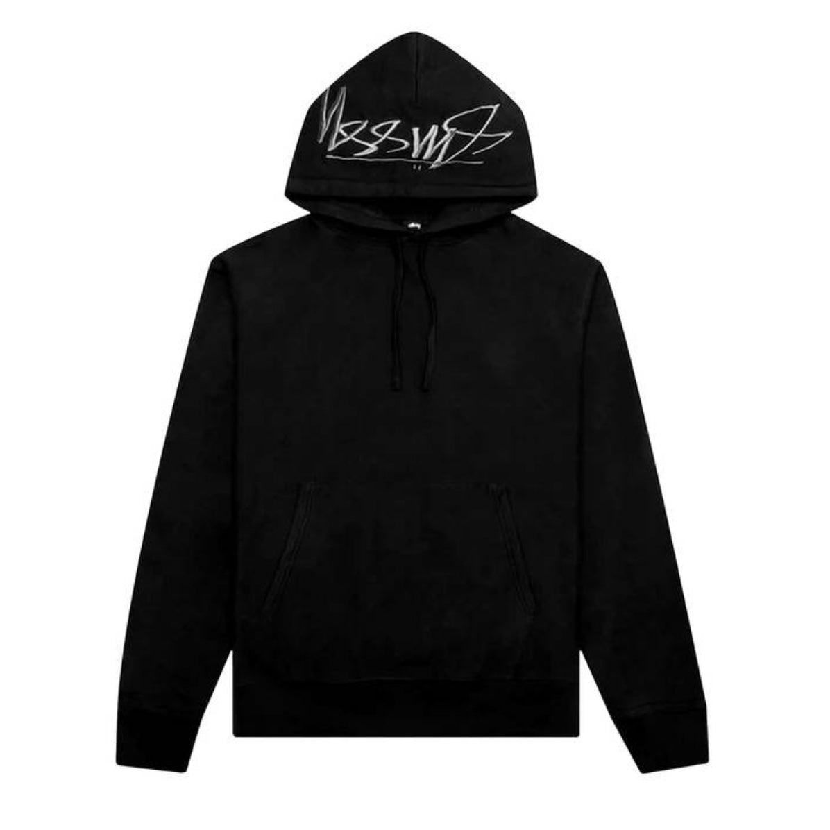 STUSSY EMBROIDERED HOOD HOODIE