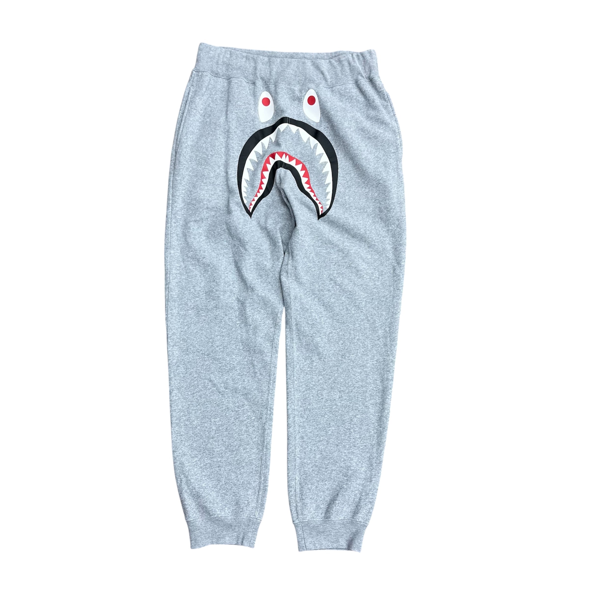 BAPE SHARK LOGO SWEATPANTS