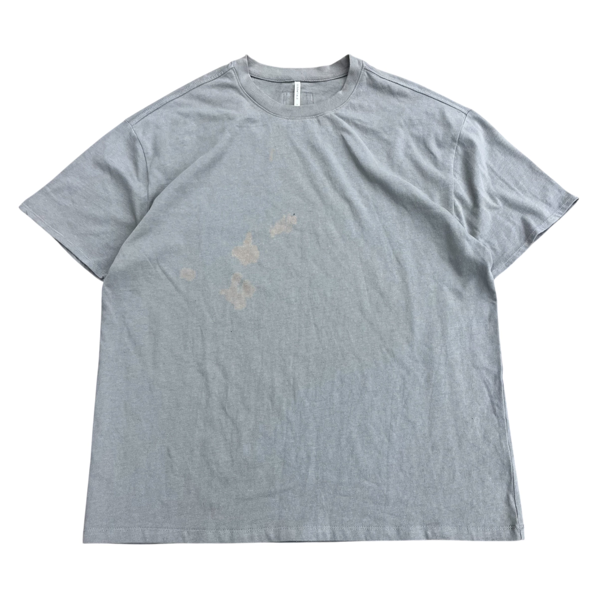ESSENTIALS FEAR OF GOD GREY BLEACH TREATED TEE