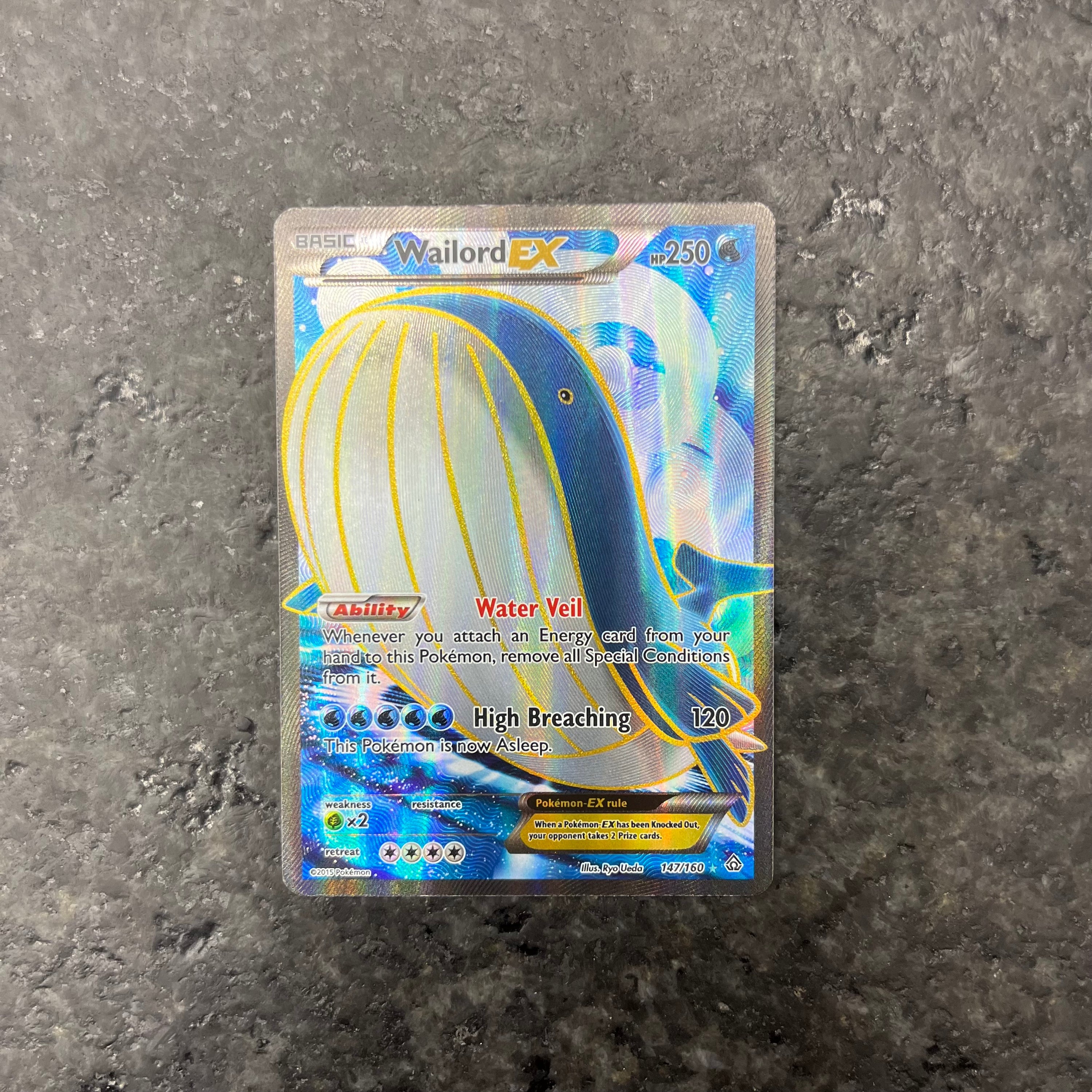 WAILORD EX FULL ART 147/160 (LP)