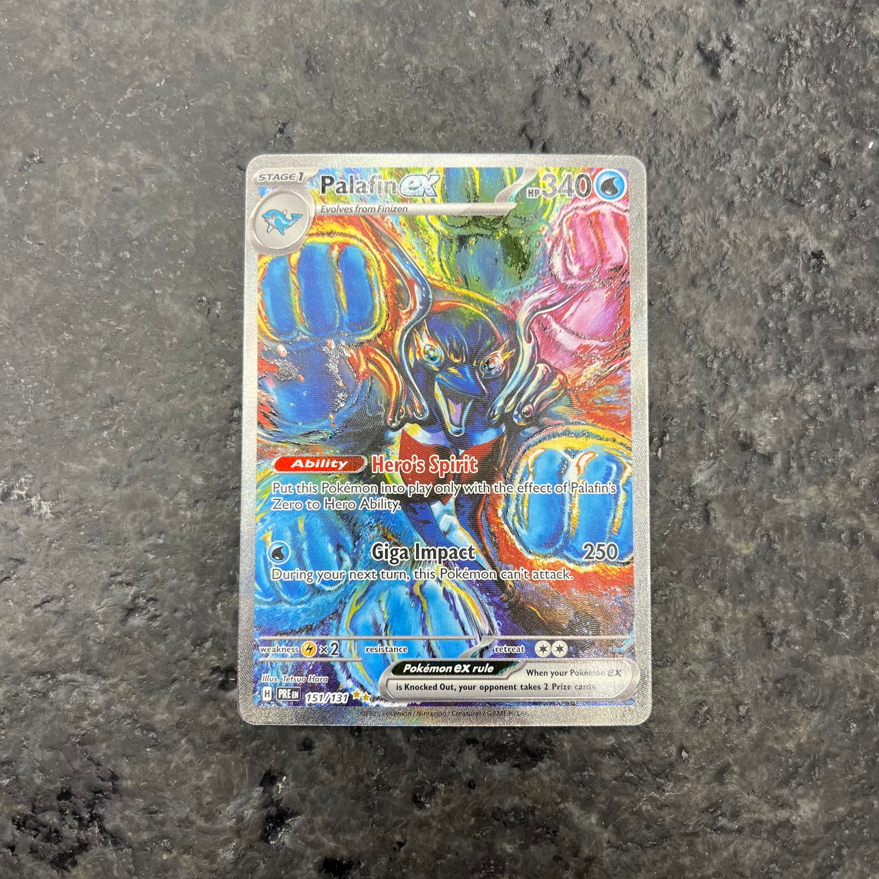 PALAFIN EX PRISMATIC SPARKS SIR 151/131 NM