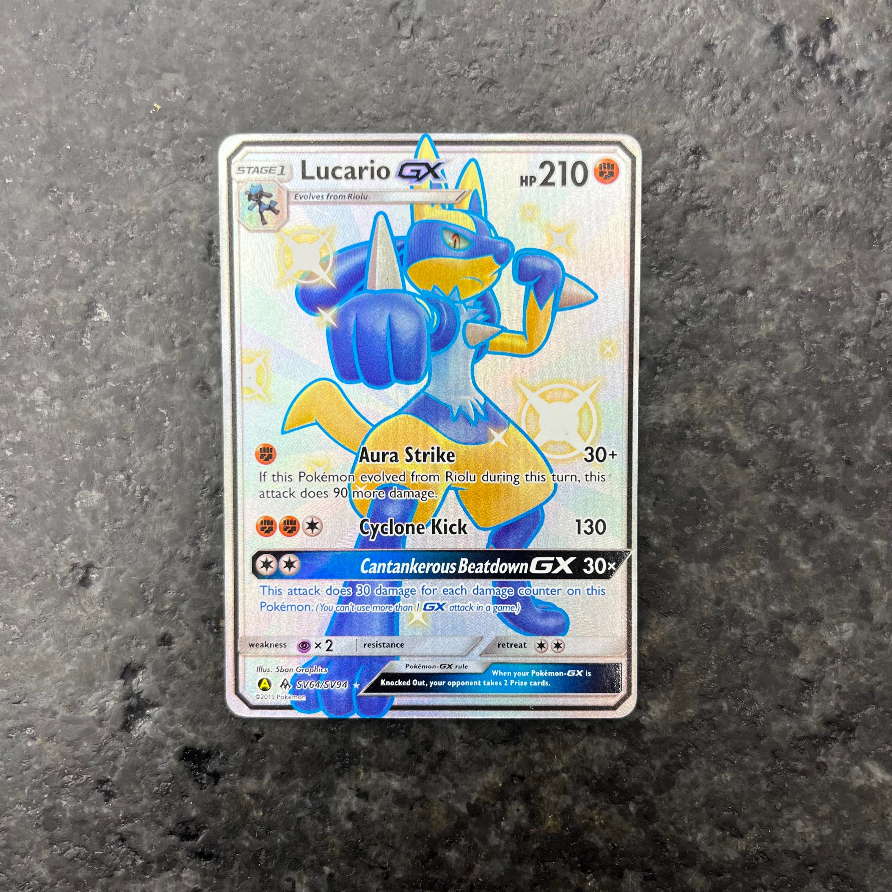 LUCARIO GX SHINY SV64/SV94 (MP)