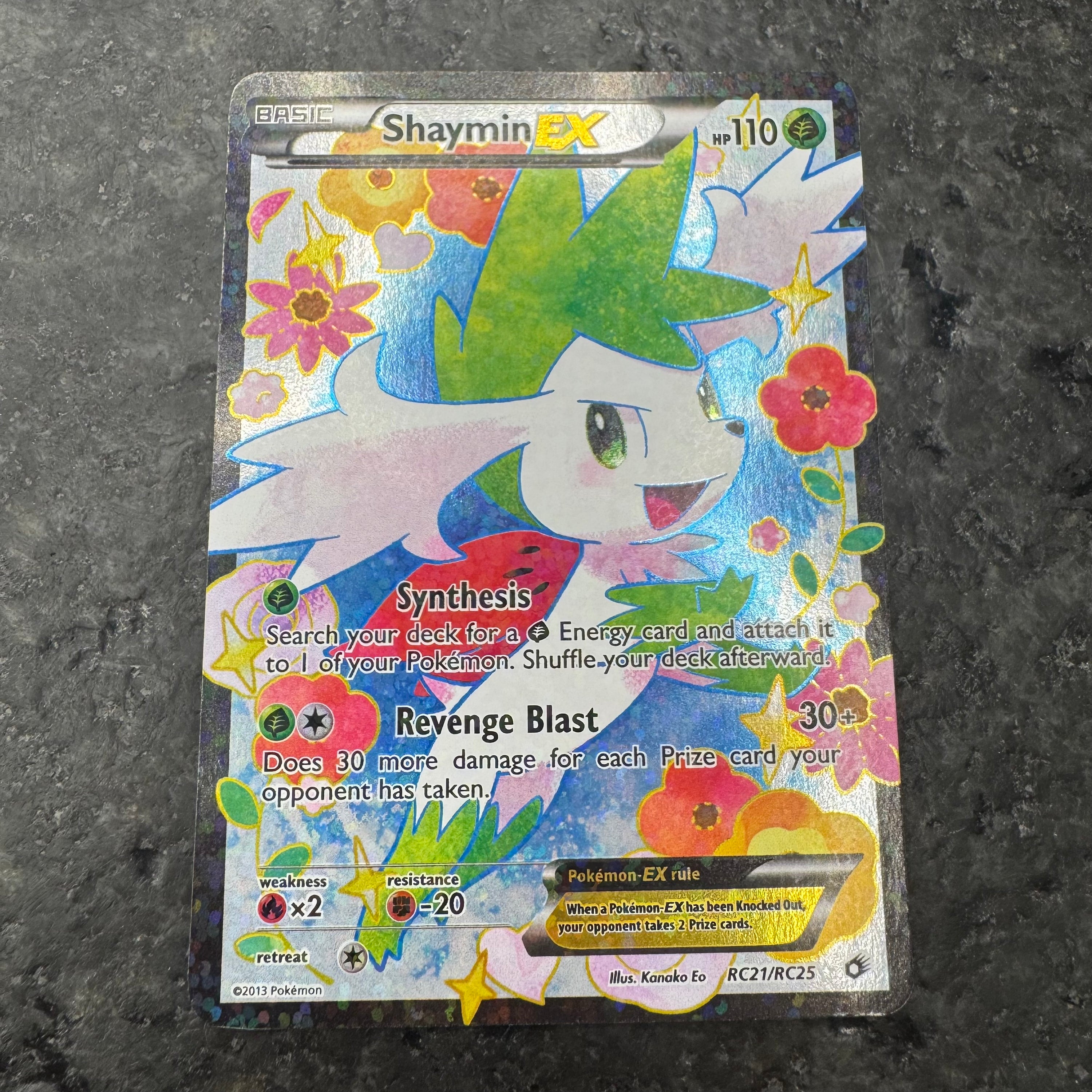 SHAYMIN EX RADIANT COLLECTION RC21 (LP)