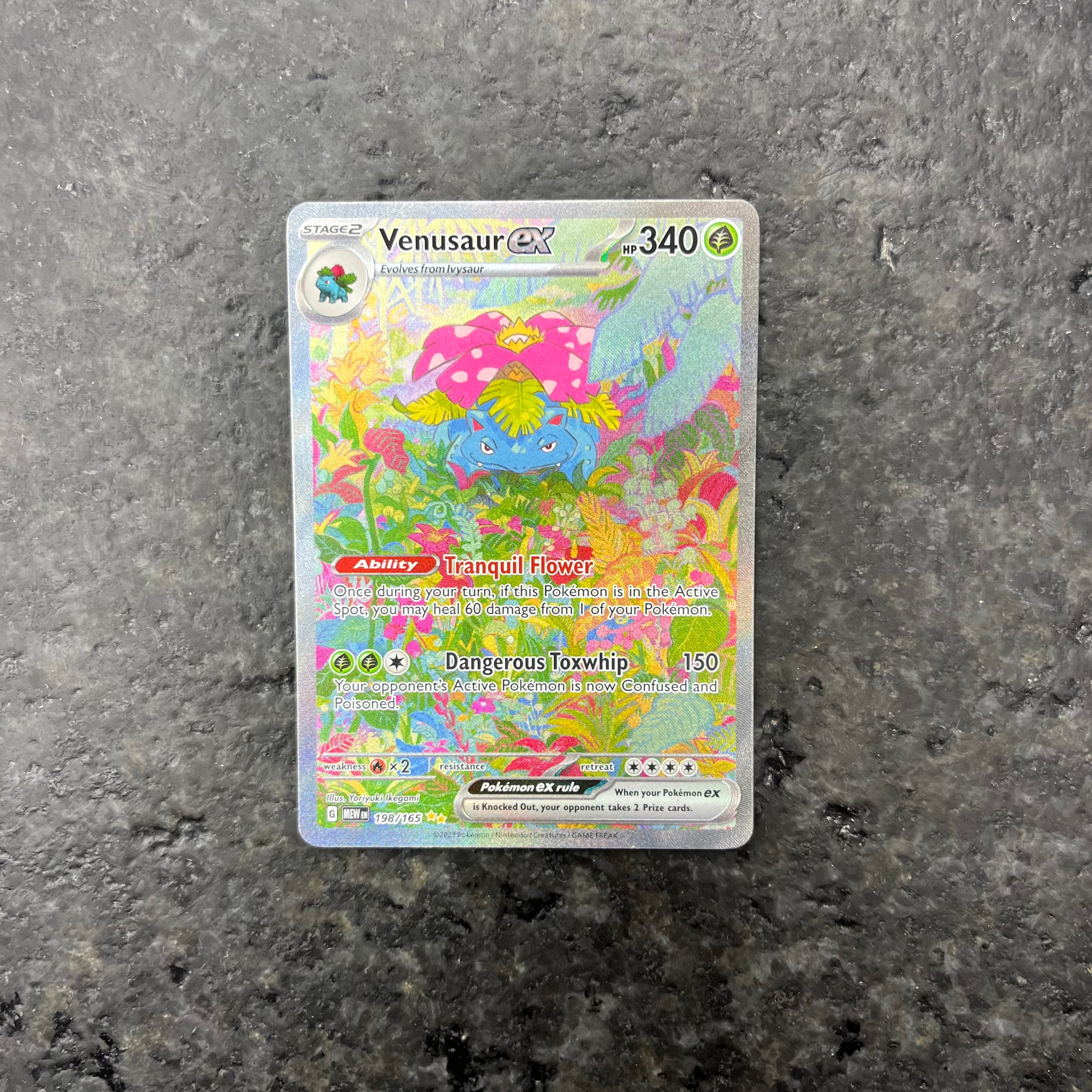 VENUSAUR EX 151 ALT ART (NM)
