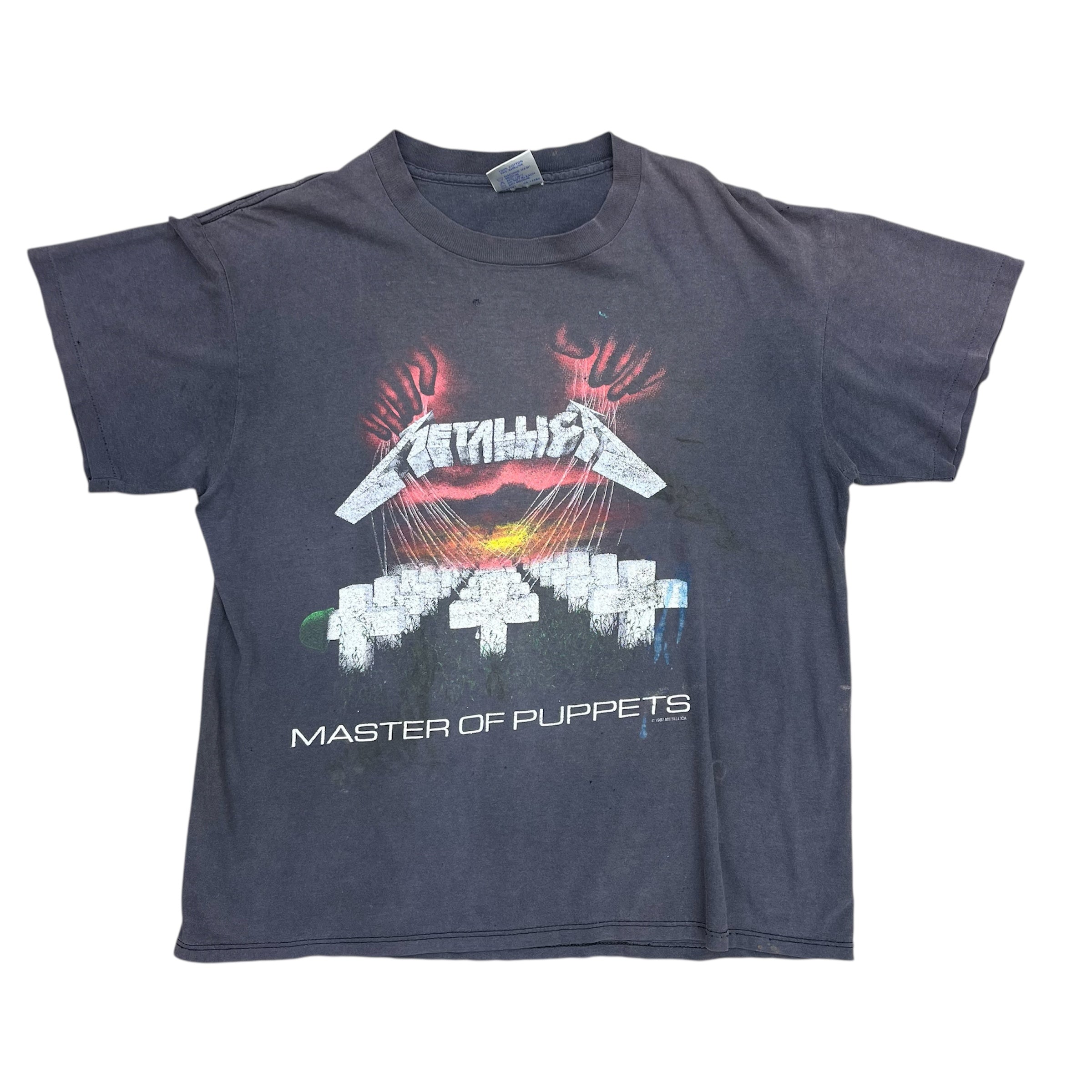 80S METALLICA MASTER OF PUPPETS TEE