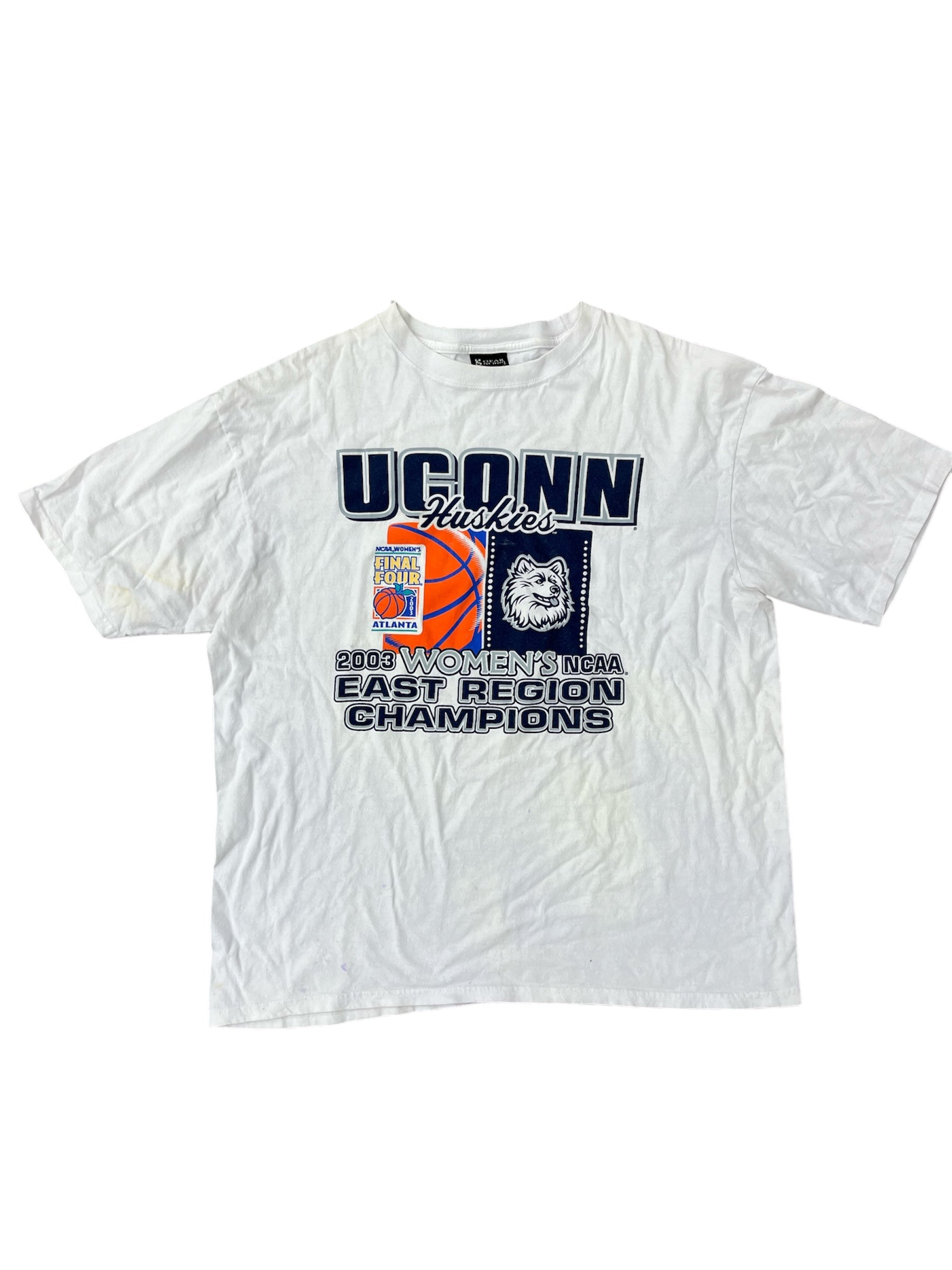 VINTAGE 2003 UCONN HUSKIES WOMEN’S BASKETBALL EAST CHAMPIONS