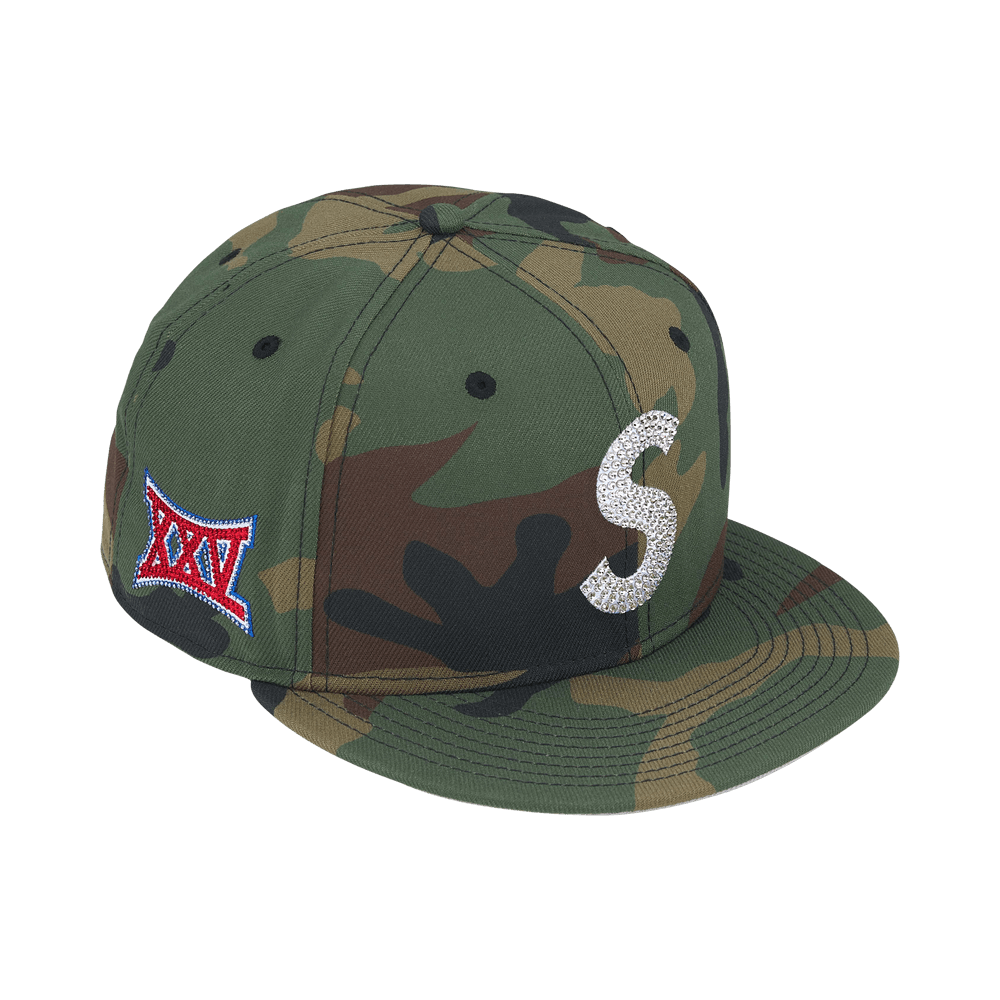 SUPREME X SWAROVSKI CAMO HAT