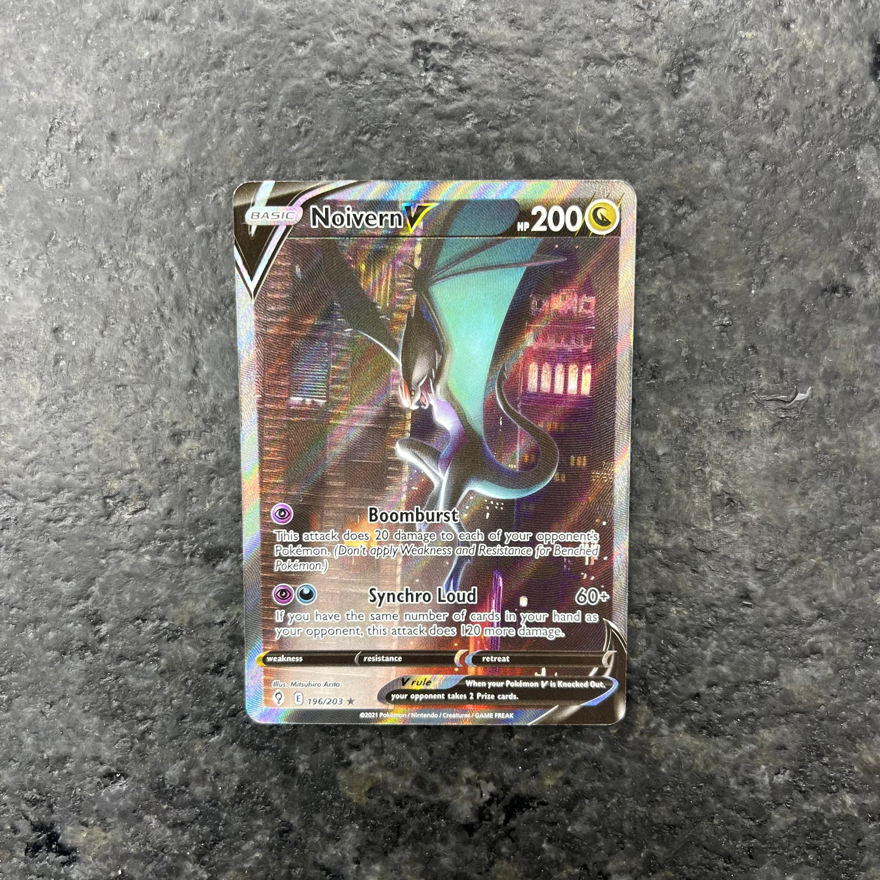 NOIVERN V EVOLVING SKIES ALT ART 196/203 (NM)