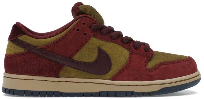 NIKE SB DUNK LOW “DARK TEAM RED OLIVE FLASK”