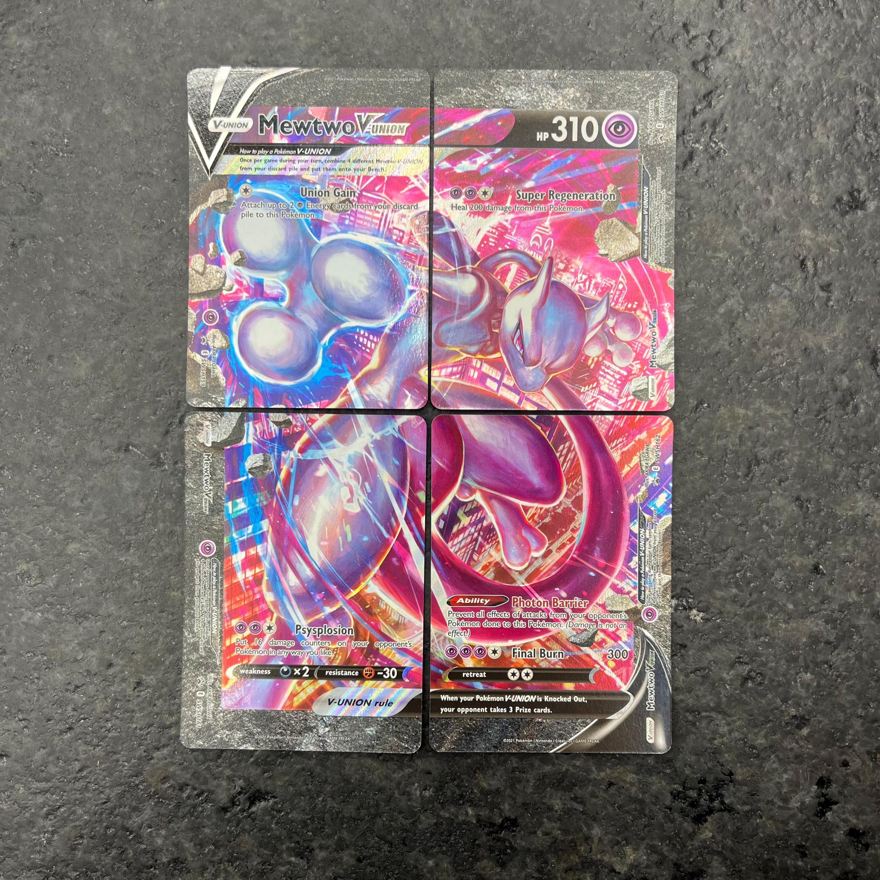 MEWTWO V-UNION SWSH PROMO (NM)