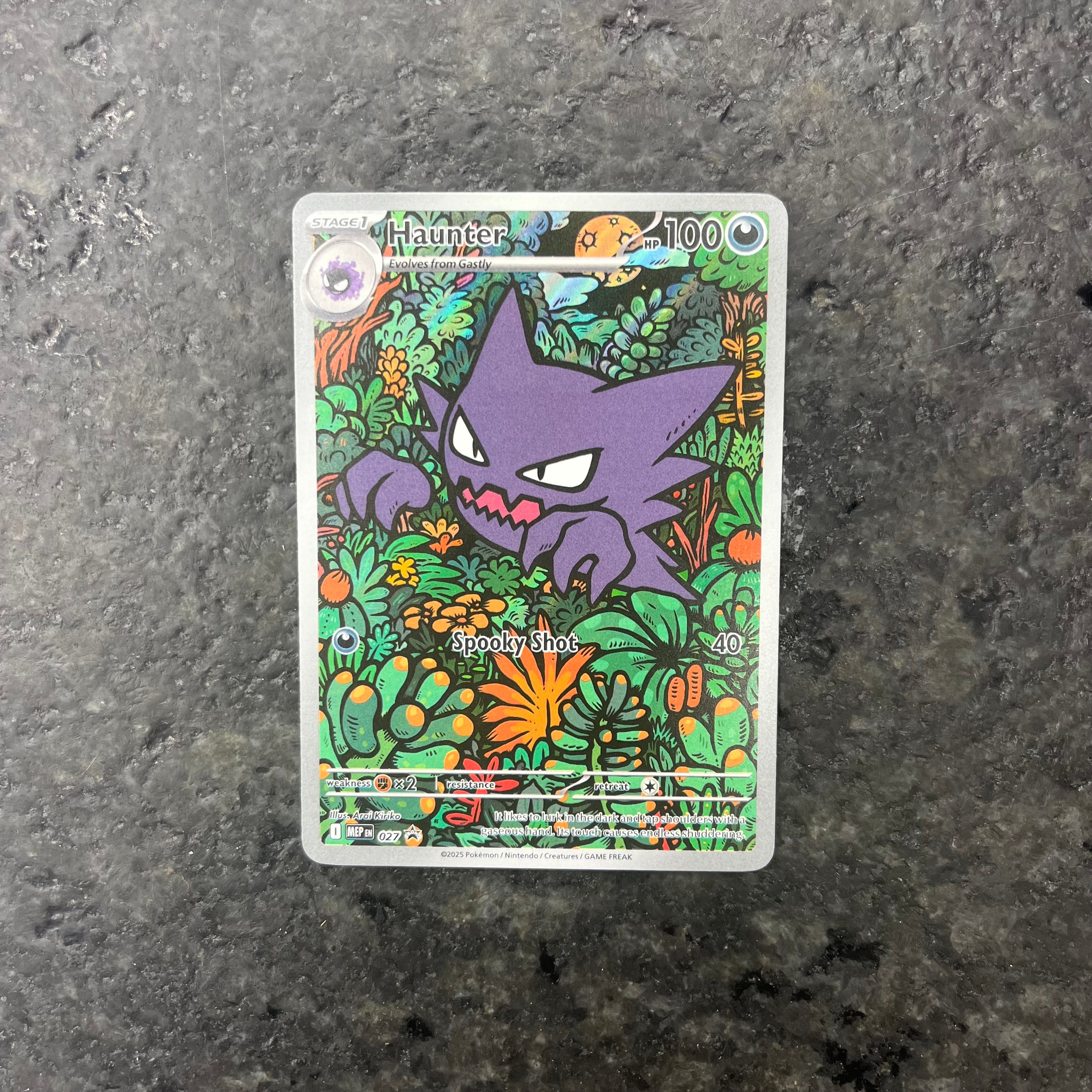 HAUNTER MEGA EVOLUTION IR PROMO 027